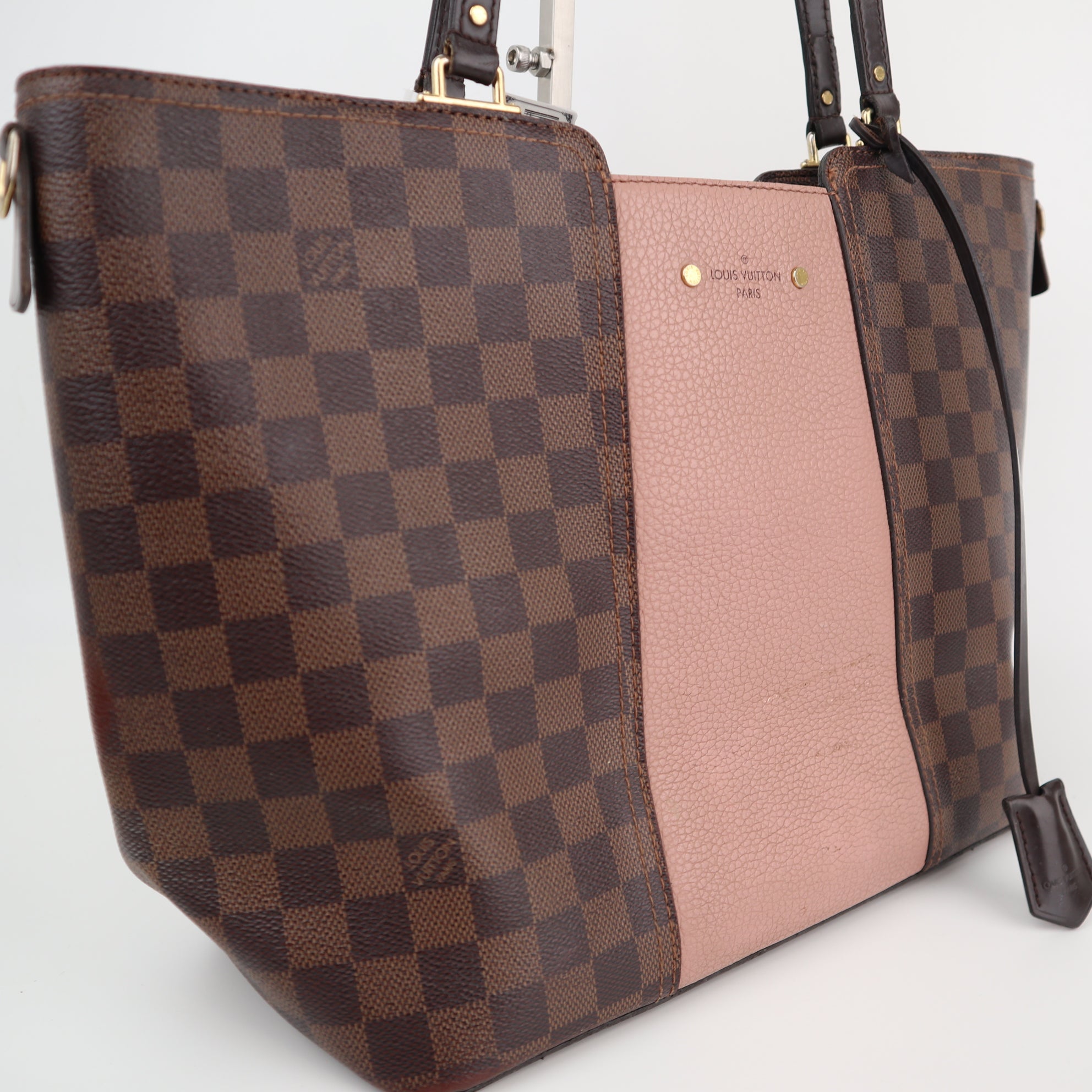 Louis Vuitton Damier Ebene Jersey Magnolia Shoulder Bag C1671 | Pre-Owned Very Good Brown Damier Ebene Canvas