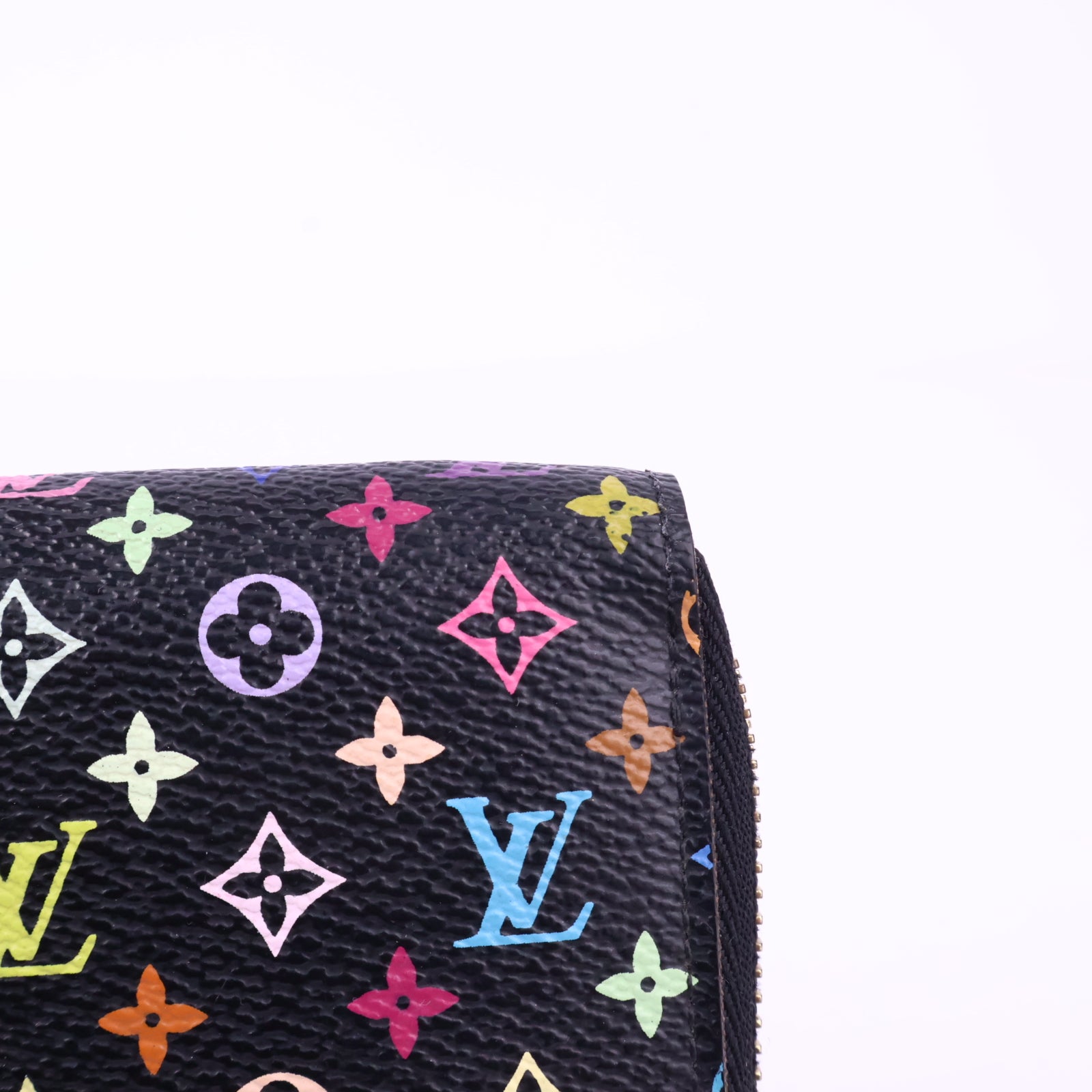 J2836 Louis Vuitton Wallet Monogram Multicolor Zipper Wallet | Pre-Owned Multicolor Monogram Multicolor Canvas