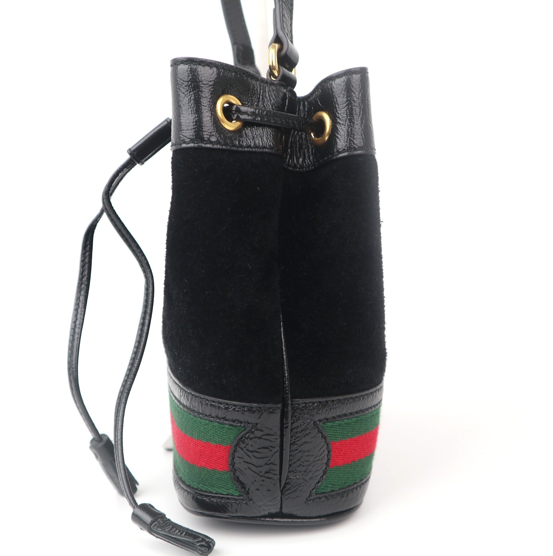 C1100 Gucci Ophidia Suede Small bucket bag-Pre Owned