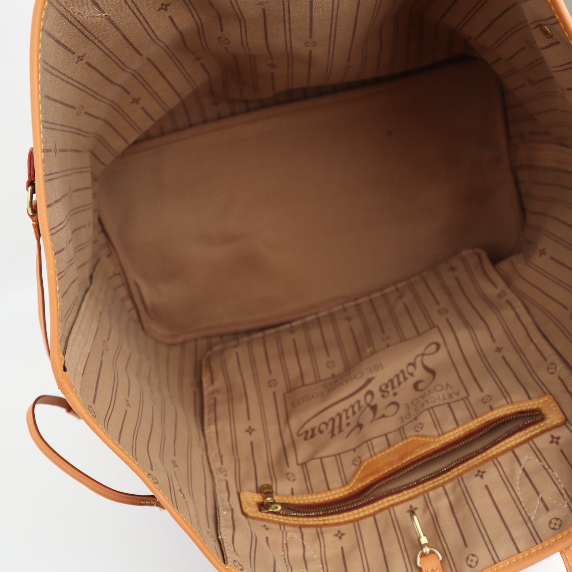 Louis Vuitton Monogram Canvas Neverfull GM Shoulder Bag C1673R | Pre-Owned Excellent Brown Monogram Canvas