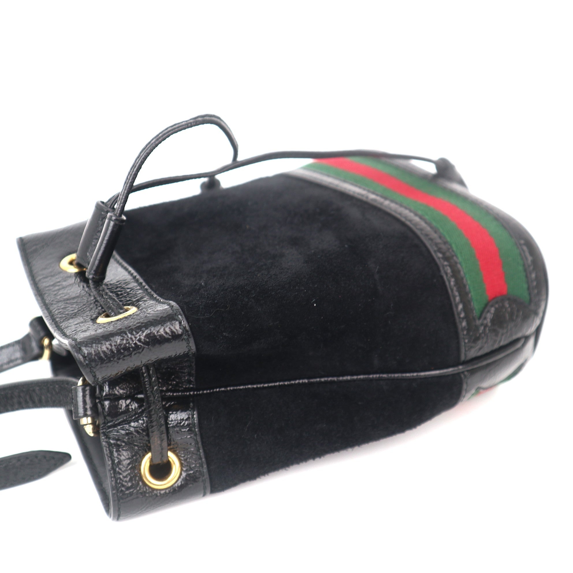 C1100 Gucci Ophidia Suede Small bucket bag-Pre Owned