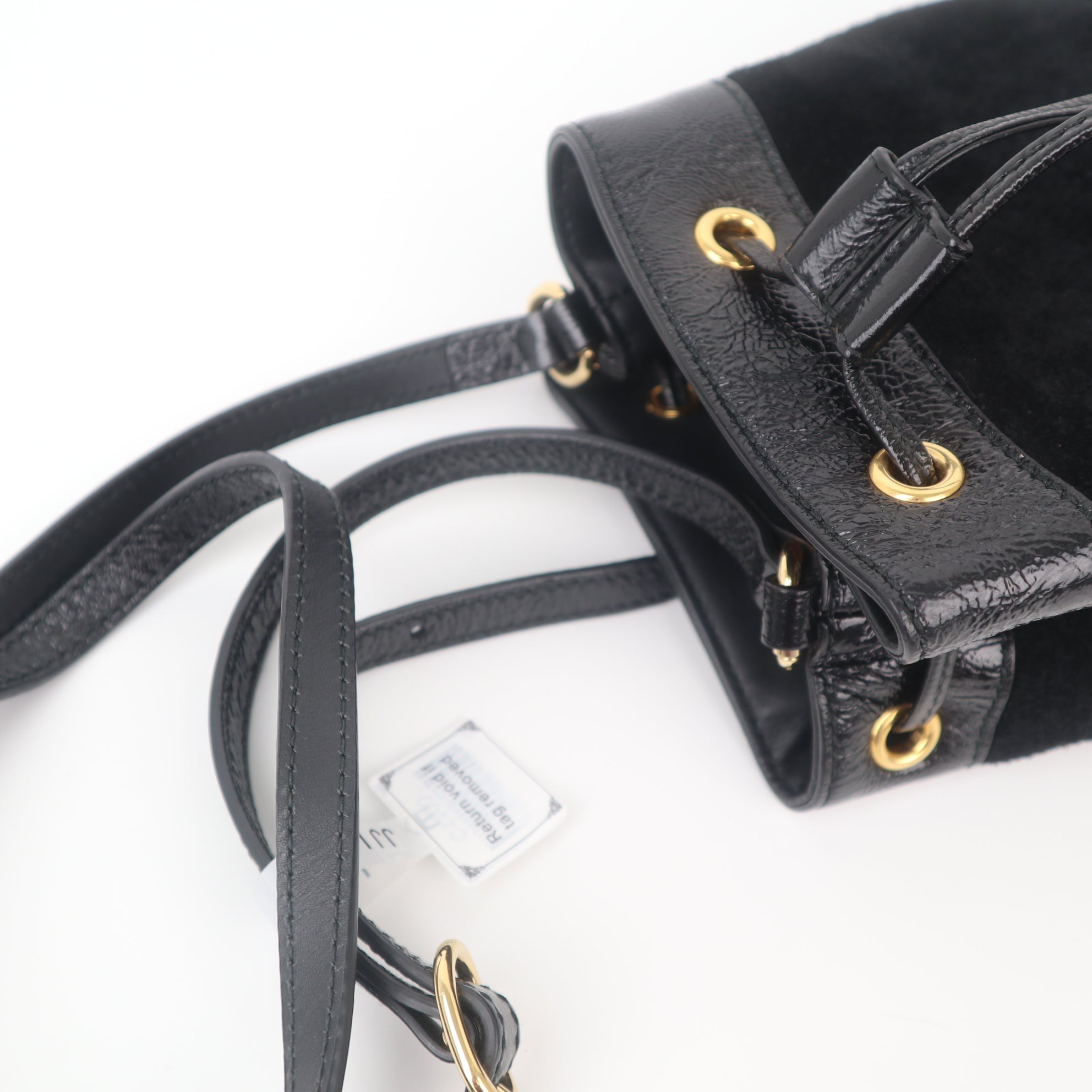 C1100 Gucci Ophidia Suede Small bucket bag-Pre Owned
