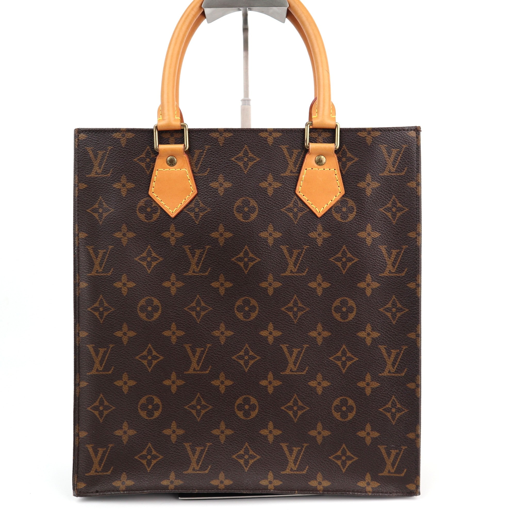 Louis Vuitton Monogram Canvas Sac Plat PM Shoulder Bag C1676R | Pre-Owned Very Good Brown Monogram Canvas