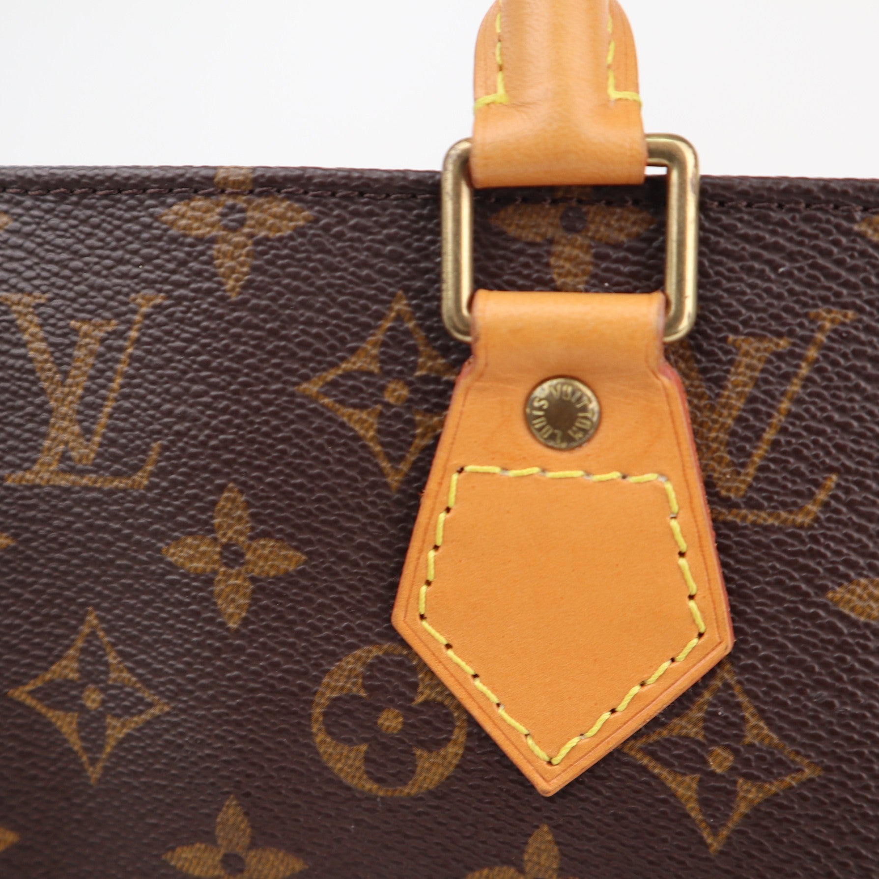 Louis Vuitton Monogram Canvas Sac Plat PM Shoulder Bag C1676R | Pre-Owned Very Good Brown Monogram Canvas