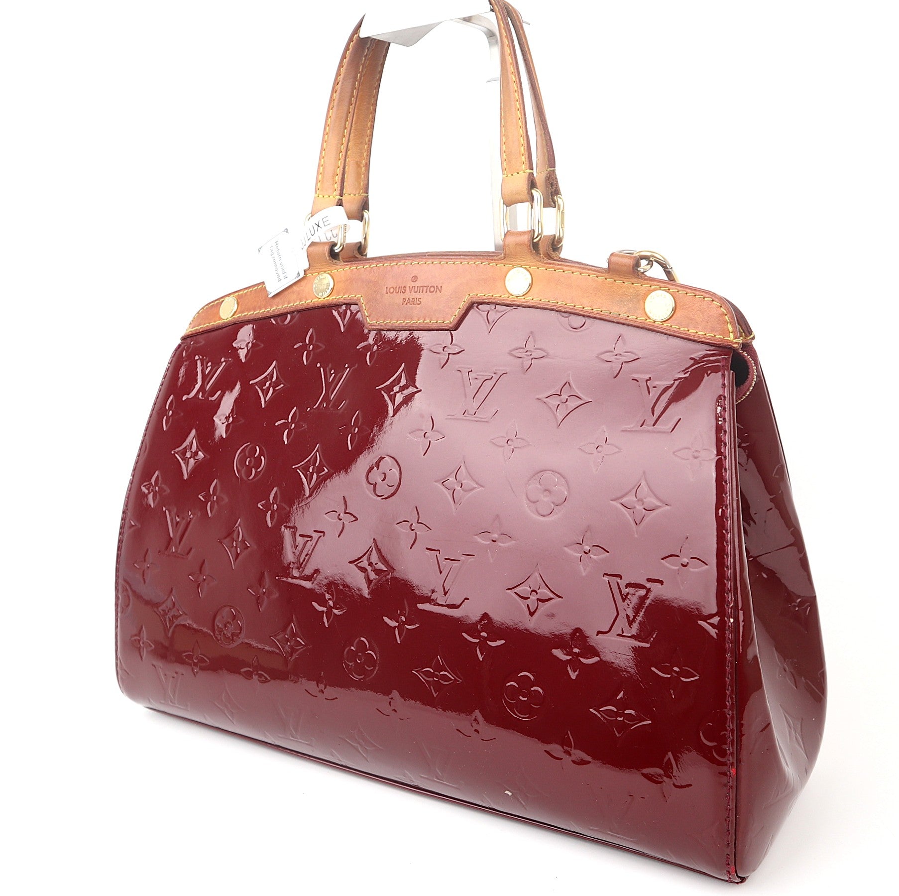 C1102 Louis Vuitton Amarante two-way Handbag Red -Pre-Owned