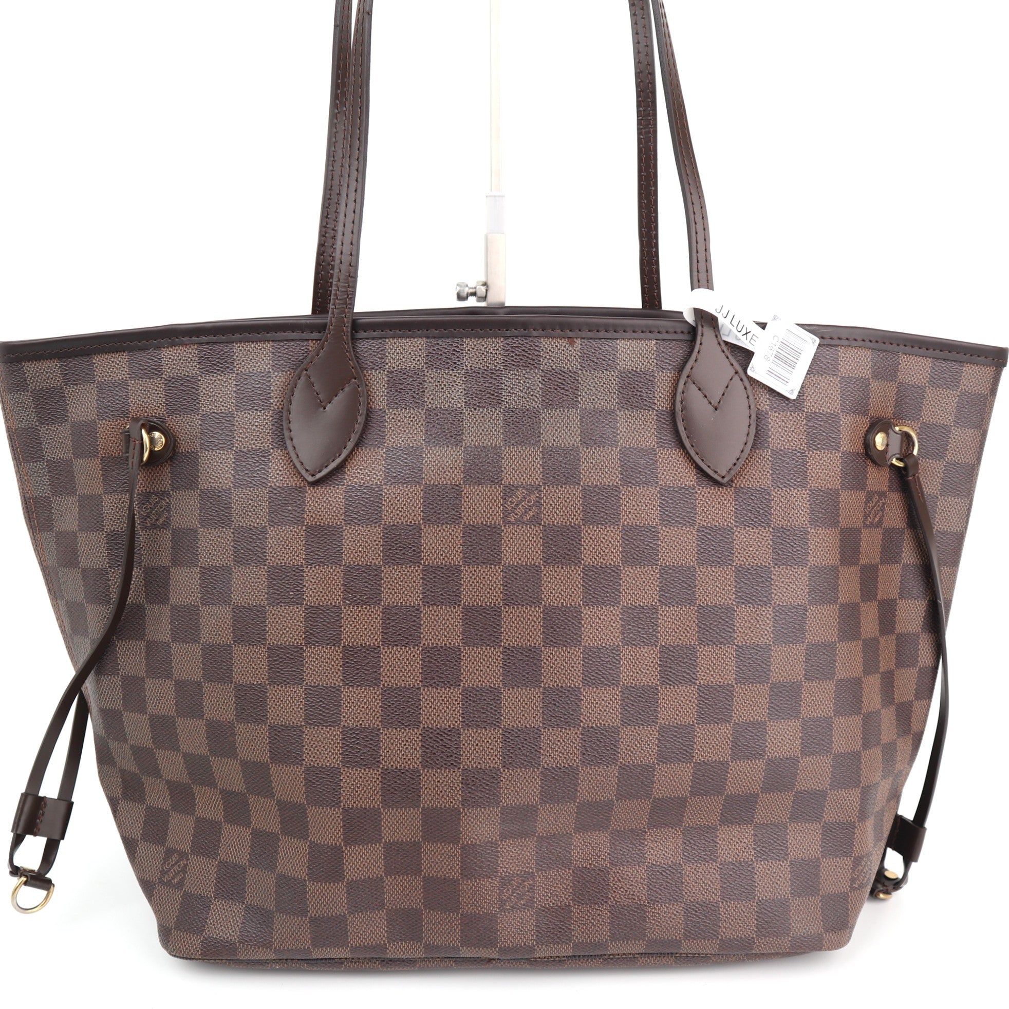 Louis Vuitton Damier Ebene Neverfull MM Shoulder Bag C1678R | Pre-Owned Excellent Brown Damier Ebene Canvas