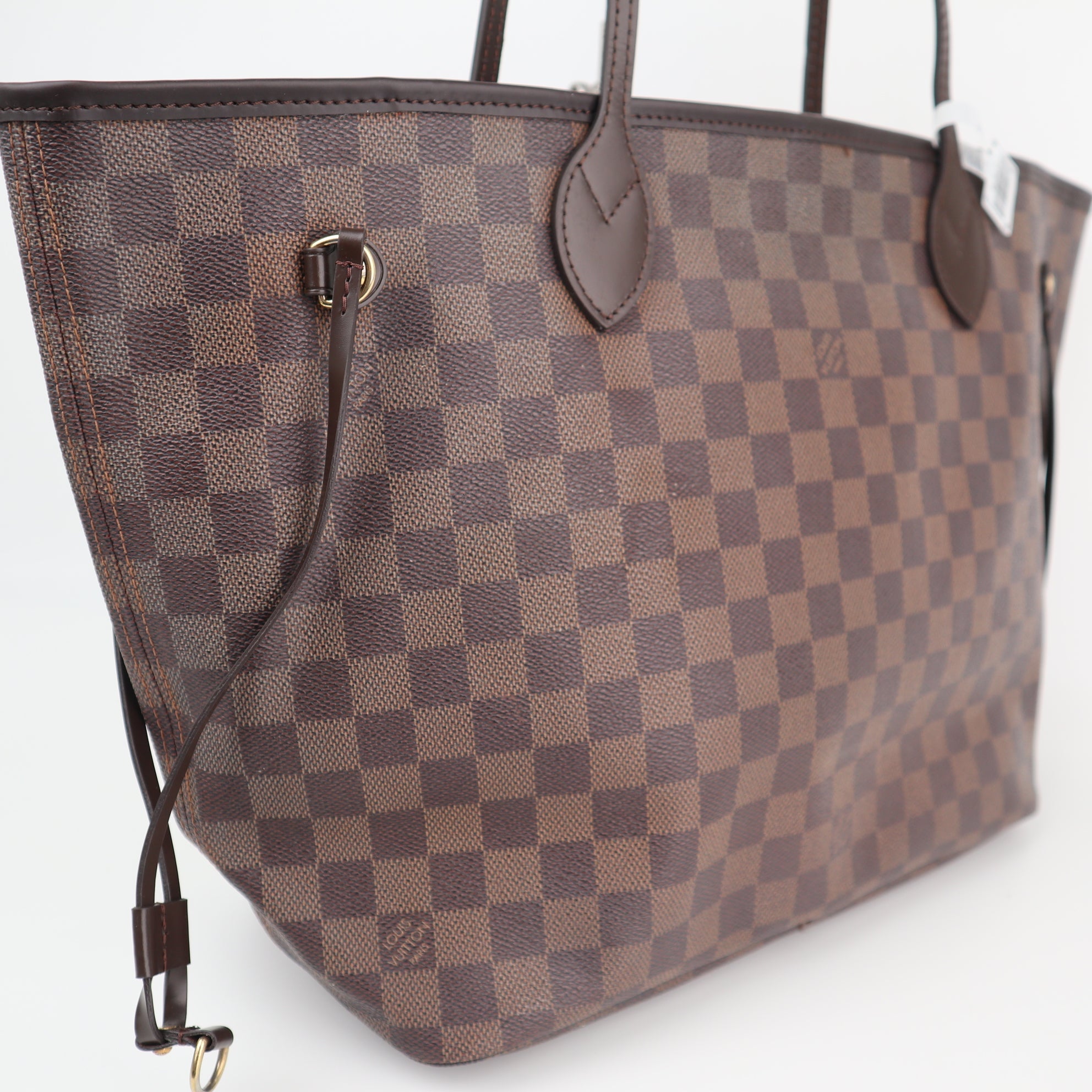 Louis Vuitton Damier Ebene Neverfull MM Shoulder Bag C1678R | Pre-Owned Excellent Brown Damier Ebene Canvas
