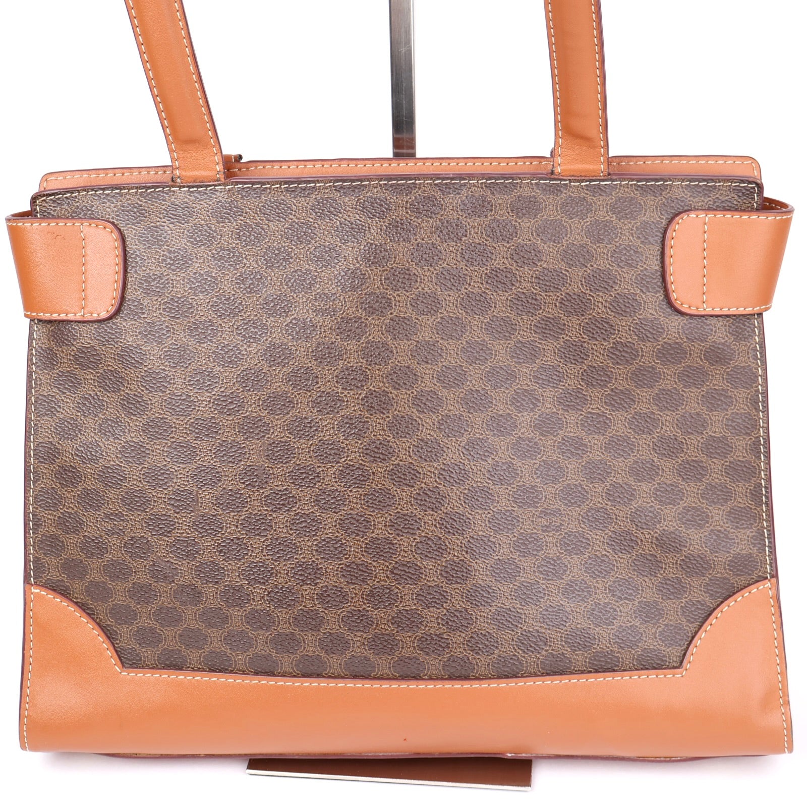 J1365 Céline Celine Brown Tote Bag Leather- Pre Owned