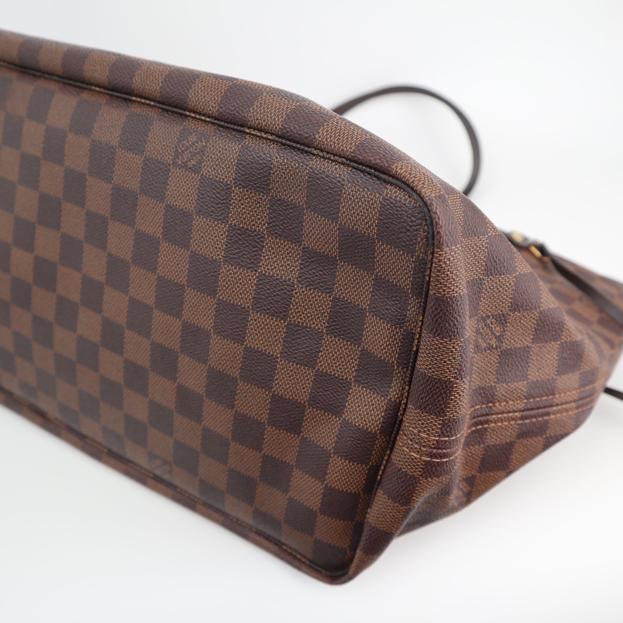 Louis Vuitton Damier Ebene Neverfull GM Shoulder Bag C1680R | Pre-Owned Excellent Brown Damier Ebene Canvas