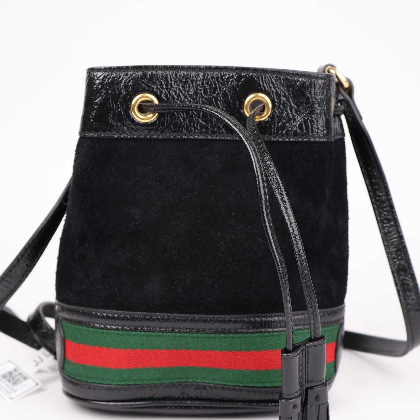 J1368 Gucci Small Suede Ophidia Bucket- Pre Owned