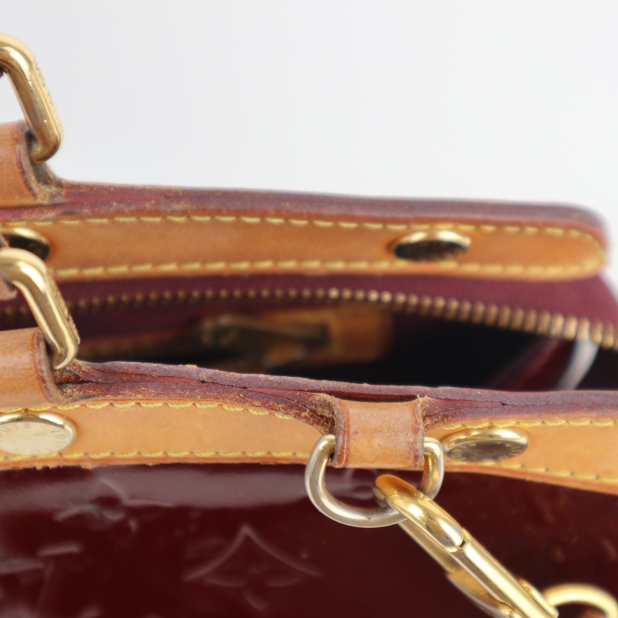 Louis Vuitton Monogram Vernis Brea MM Shoulder Bag C1685 | Pre-Owned Good Brown Monogram Canvas
