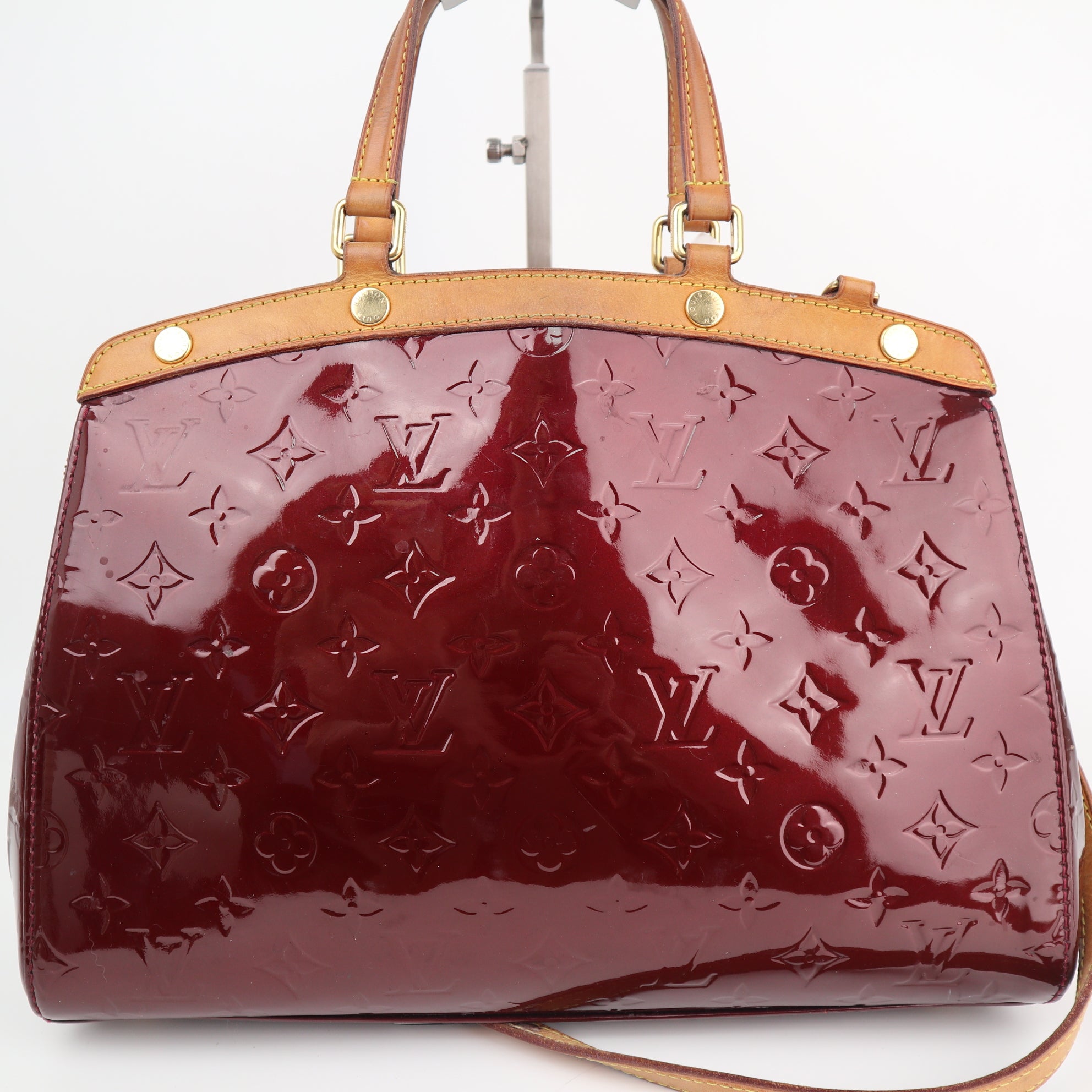 Louis Vuitton Monogram Vernis Brea MM Shoulder Bag C1685 | Pre-Owned Good Brown Monogram Canvas