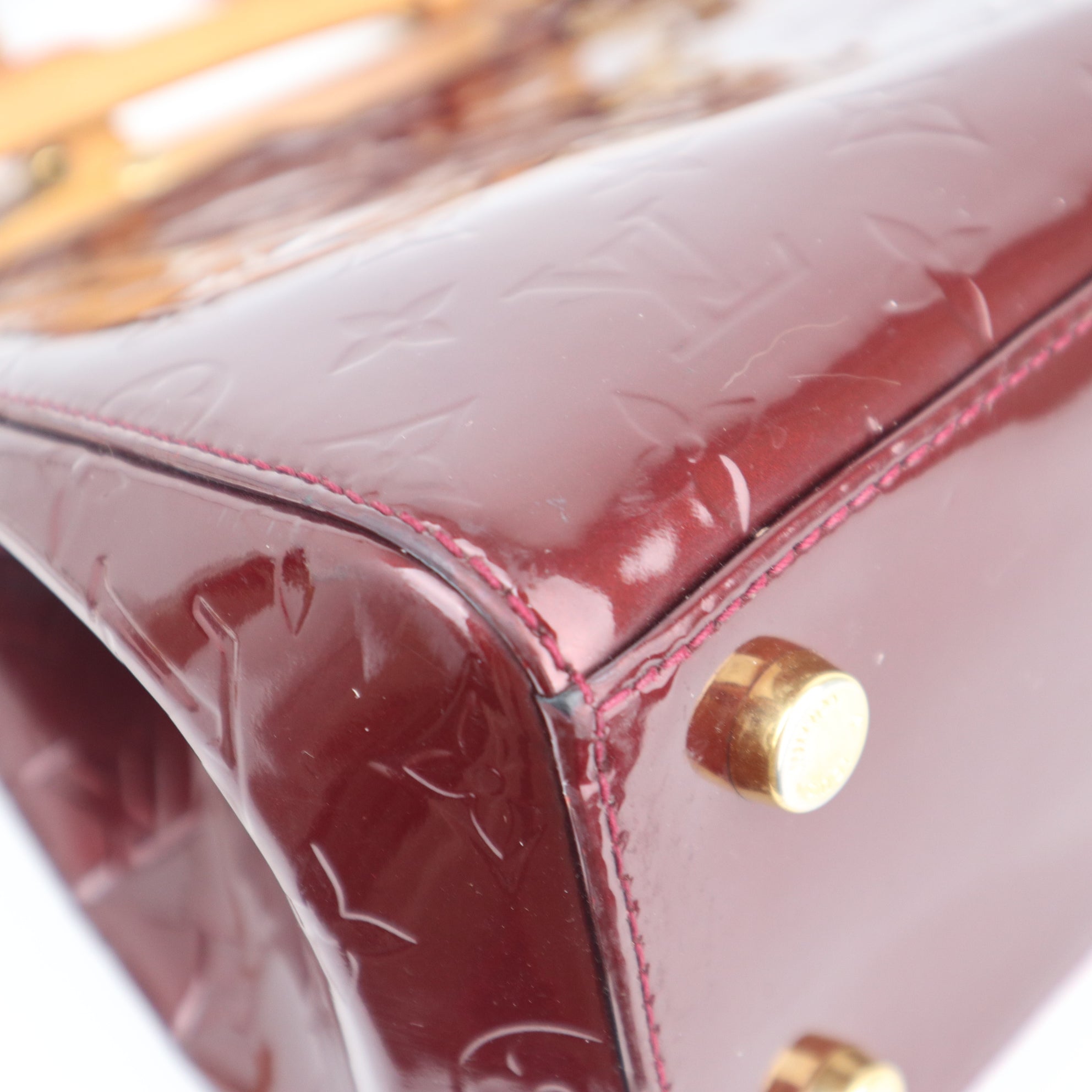 Louis Vuitton Monogram Vernis Brea MM Shoulder Bag C1685 | Pre-Owned Good Brown Monogram Canvas