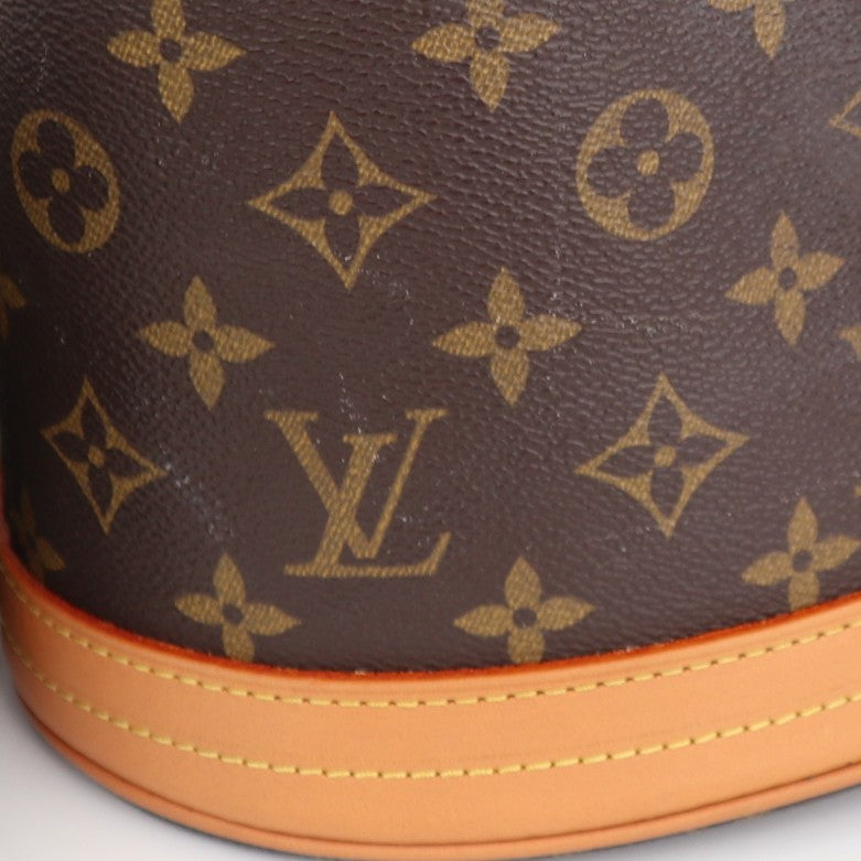 Louis Vuitton Monogram Canvas Petit Bucket Shoulder Bag C1689R | Pre-Owned Very Good Brown Monogram Canvas