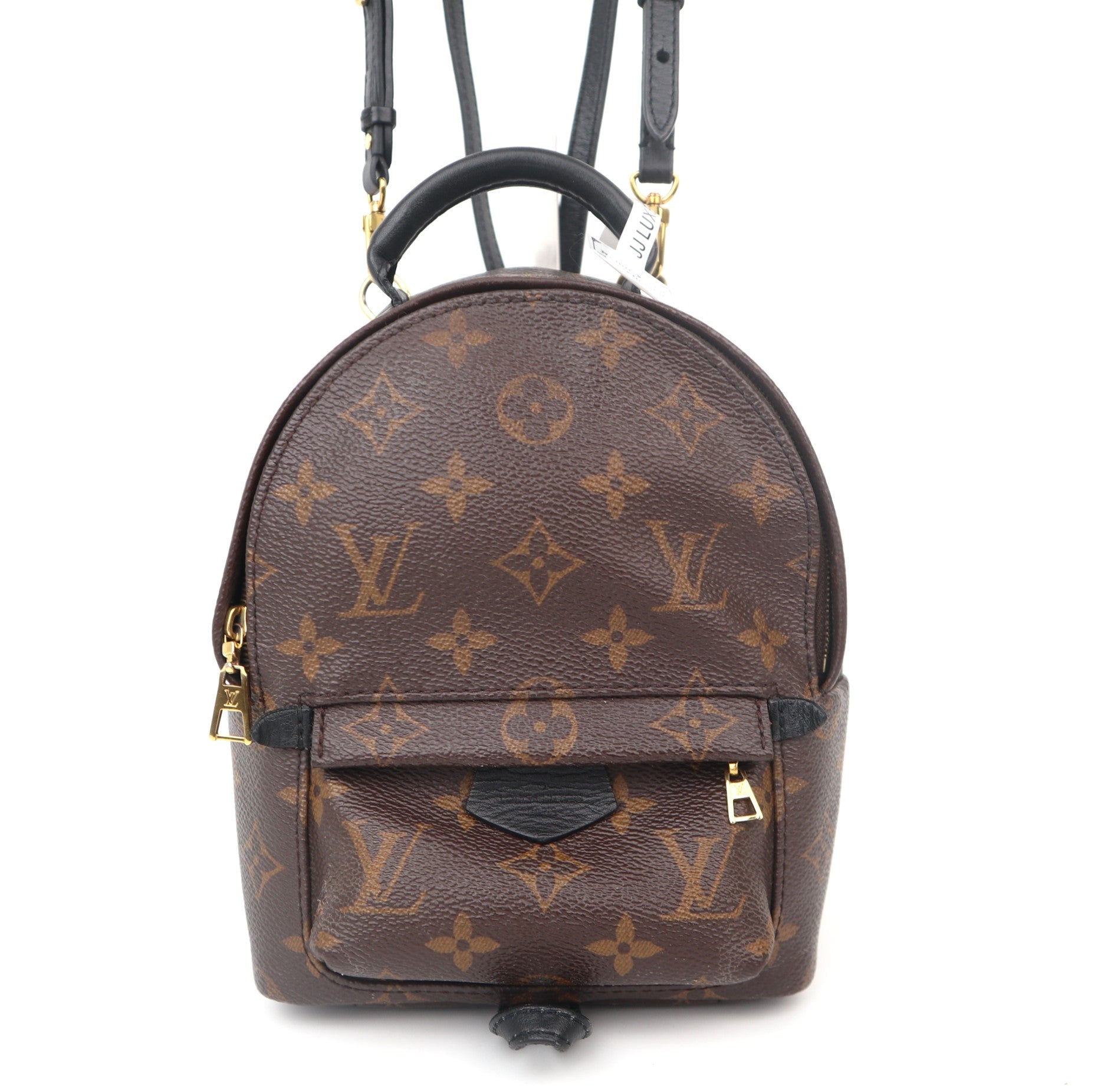 C1110 Louis Vuitton Monogram Palm Springs Mini Backpack-Pre Owned