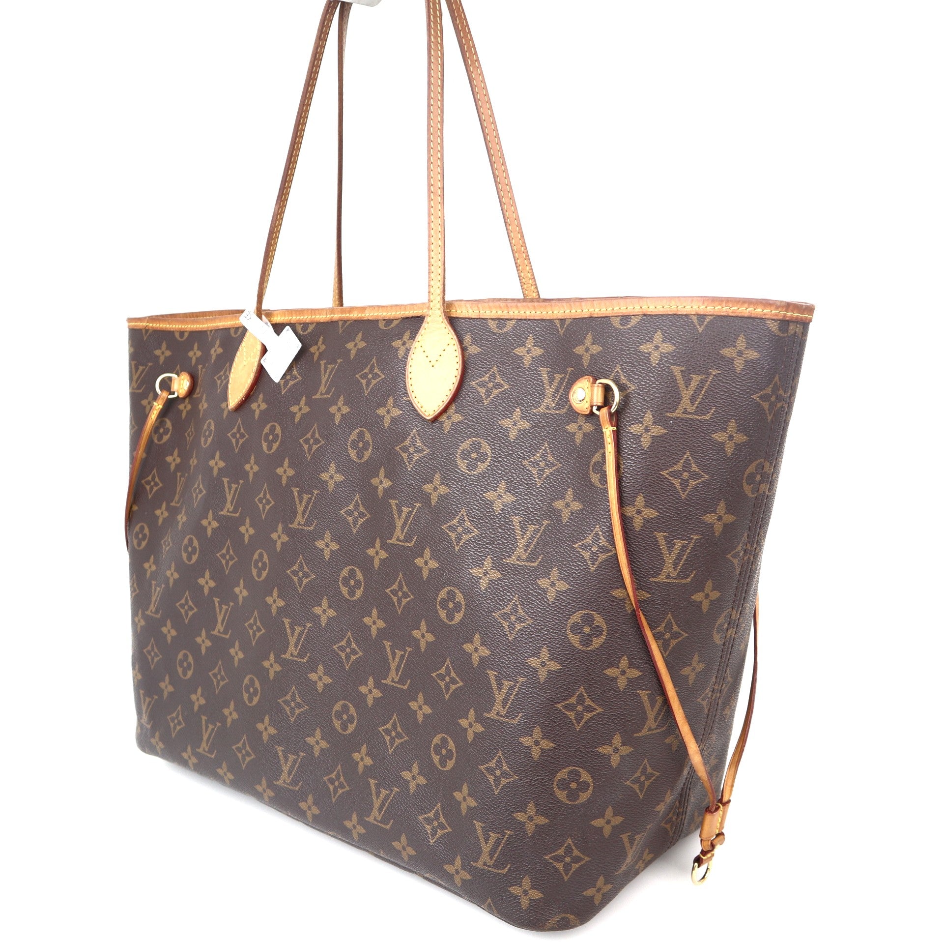 C1112 Louis Vuitton Monogram Neverfull GM Tote Bag-Pre Owned