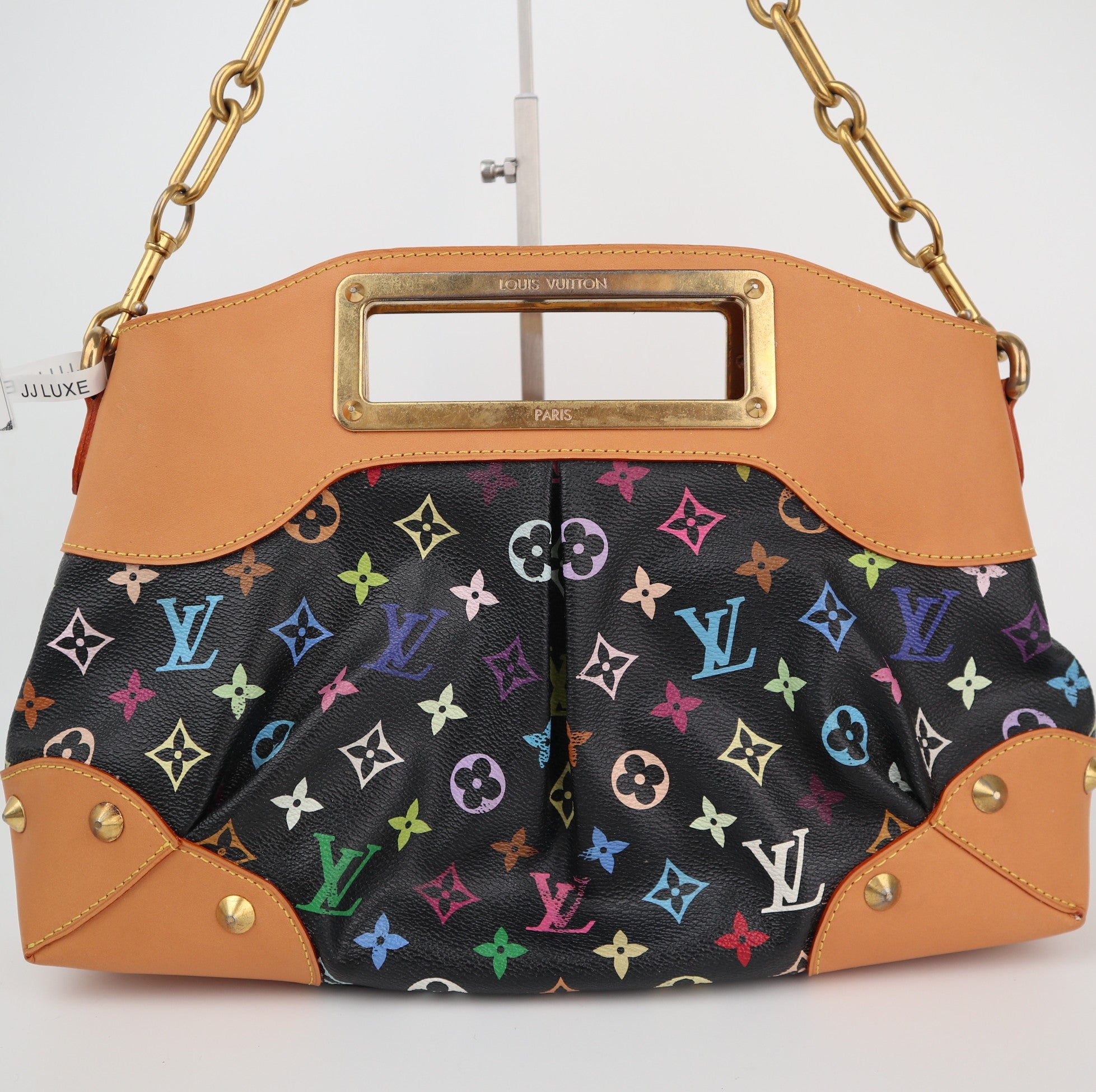 Louis Vuitton Monogram Multicolore Judy MM Shoulder Bag C1695R | Pre-Owned Good Brown Monogram Canvas