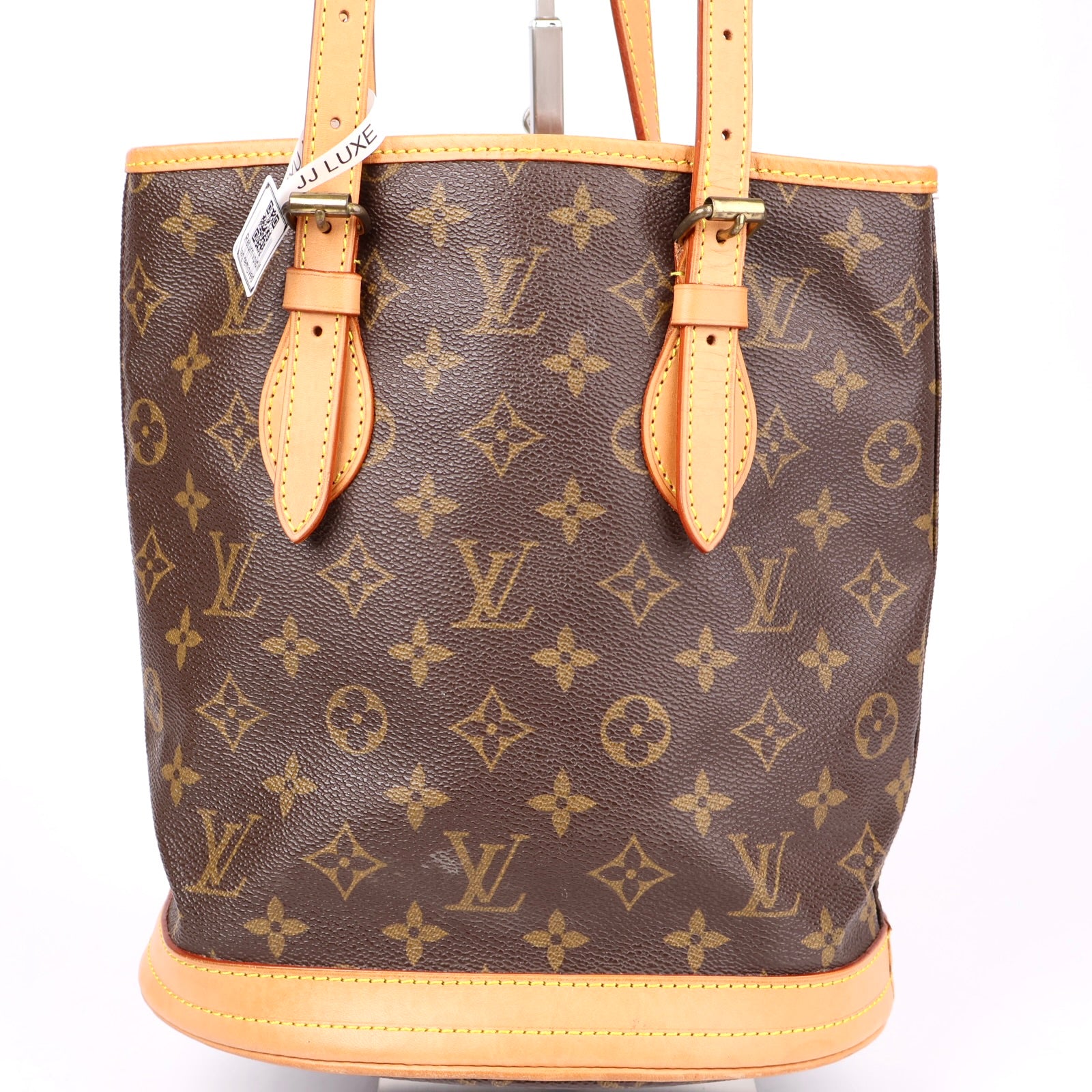 J1341 Louis Vuitton Monogram Petit Bucket Bag- Pre Owned