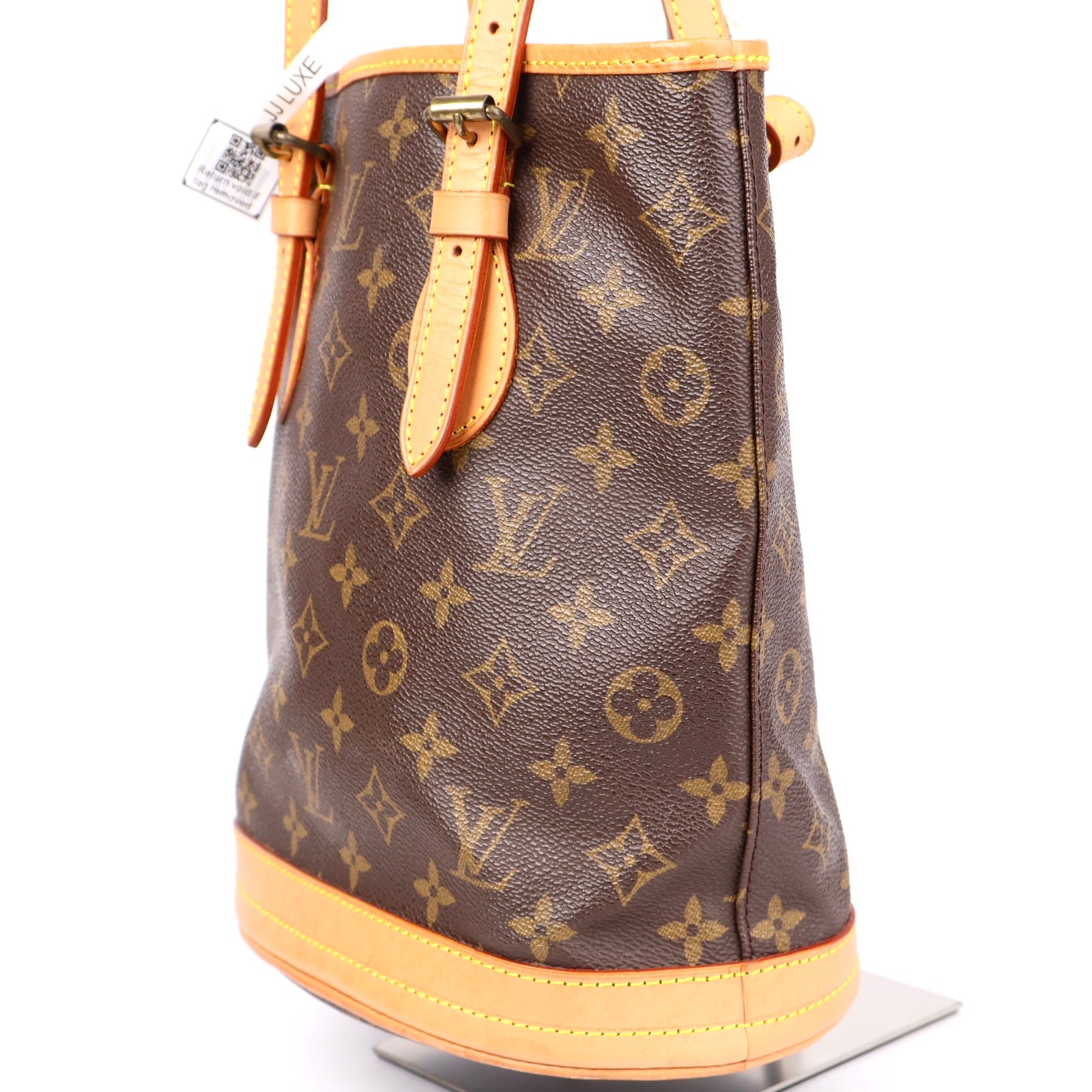 J1341 Louis Vuitton Monogram Petit Bucket Bag- Pre Owned