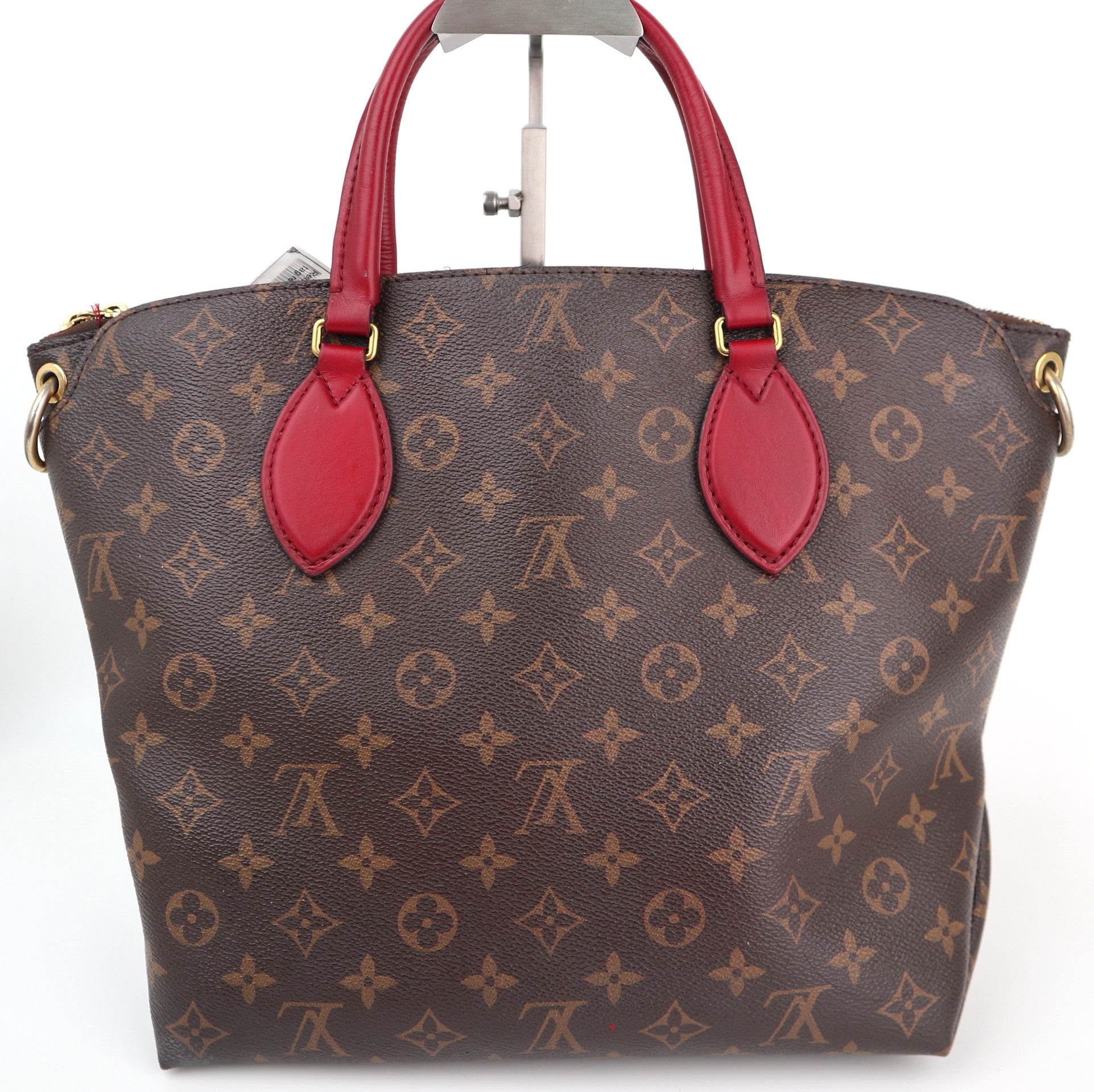 Louis Vuitton Monogram Flower Tote Shoulder Bag C1696 | Pre-Owned Very Good Brown Monogram Canvas