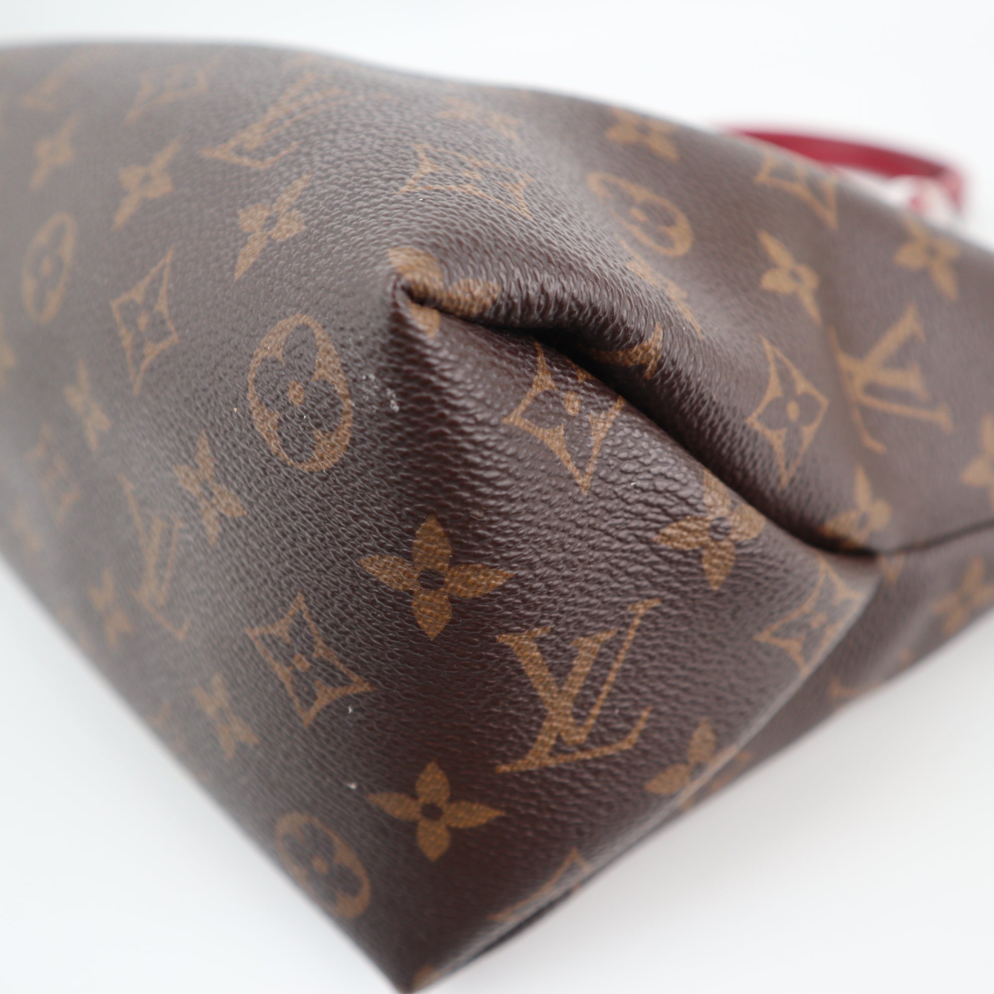 Louis Vuitton Monogram Flower Tote Shoulder Bag C1696 | Pre-Owned Very Good Brown Monogram Canvas