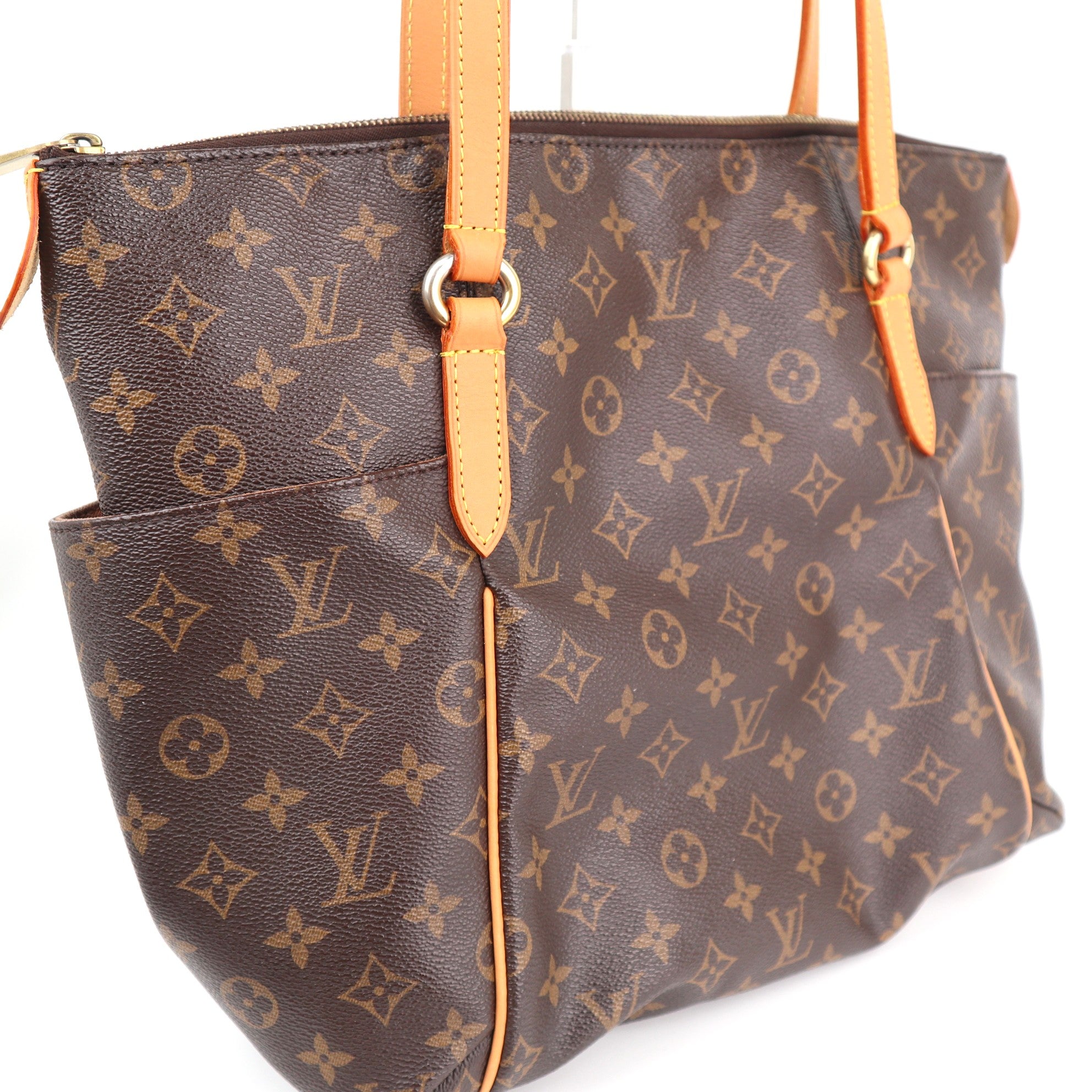 Louis Vuitton Monogram Totally MM Shoulder Bag C1698R | Pre-Owned Excellent Brown Monogram Canvas