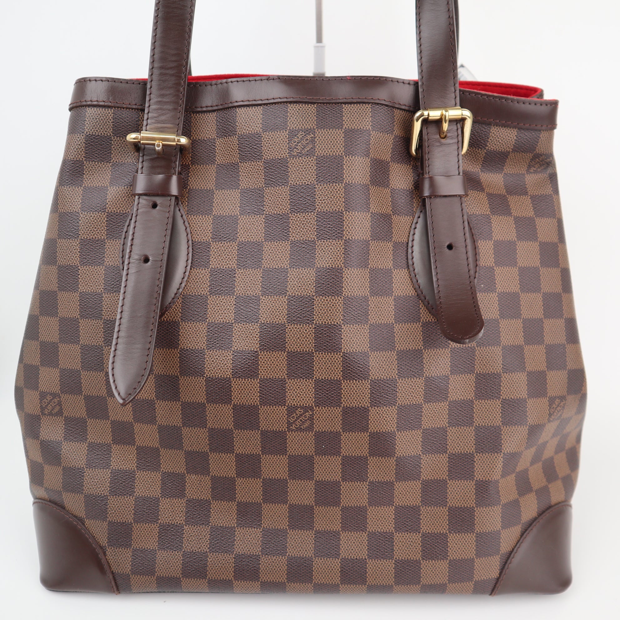 Louis Vuitton Hampstead GM Damier Ebene Shoulder Bag C1701R | Pre-Owned Excellent Brown Damier Ebene Canvas