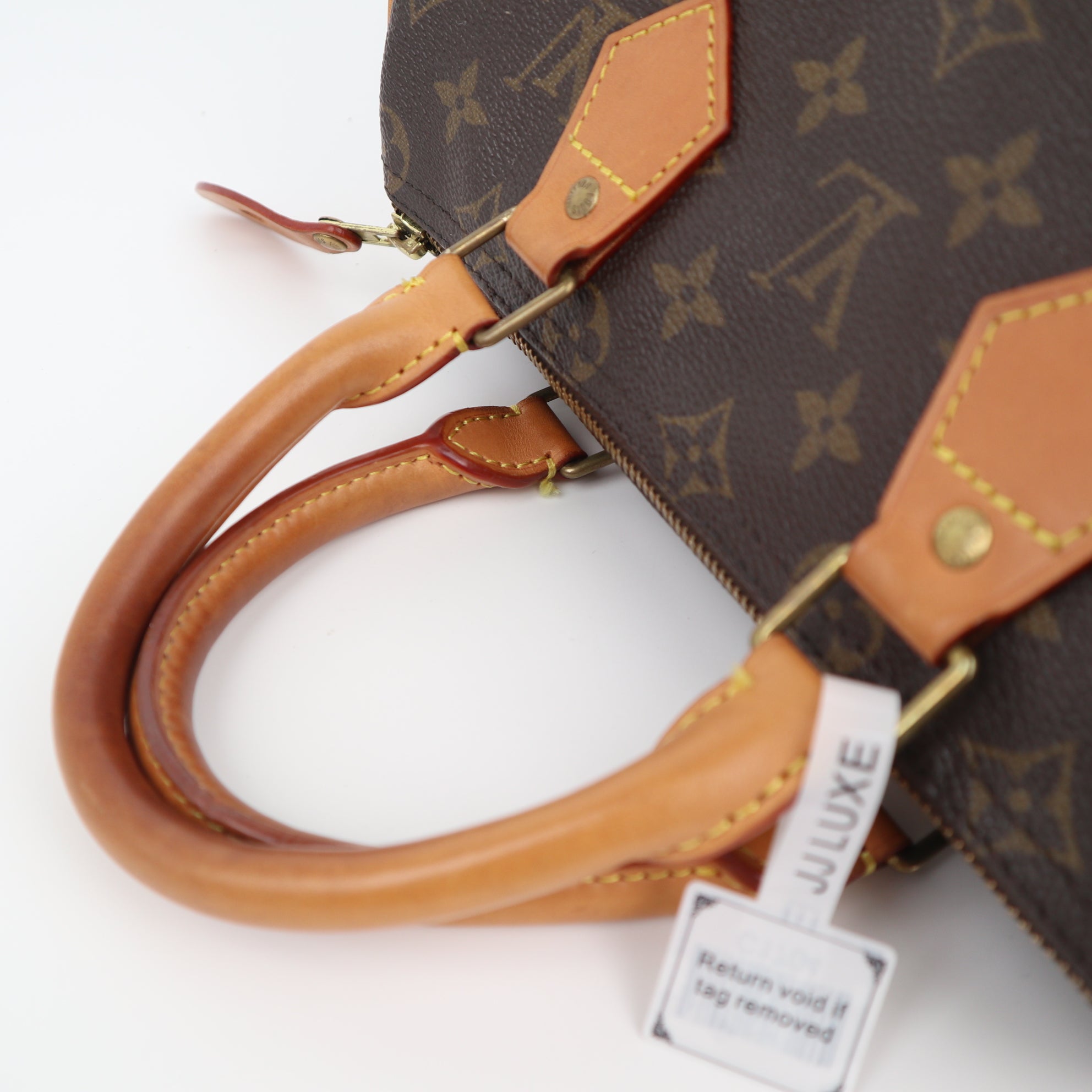 Louis Vuitton Monogram Speedy 25 Shoulder Bag C1704R | Pre-Owned Very Good Brown Monogram Canvas