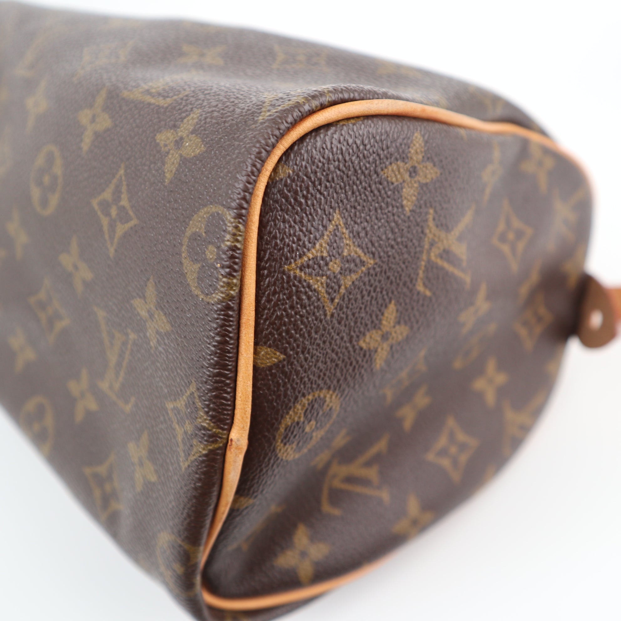 Louis Vuitton Monogram Speedy 25 Shoulder Bag C1704R | Pre-Owned Very Good Brown Monogram Canvas