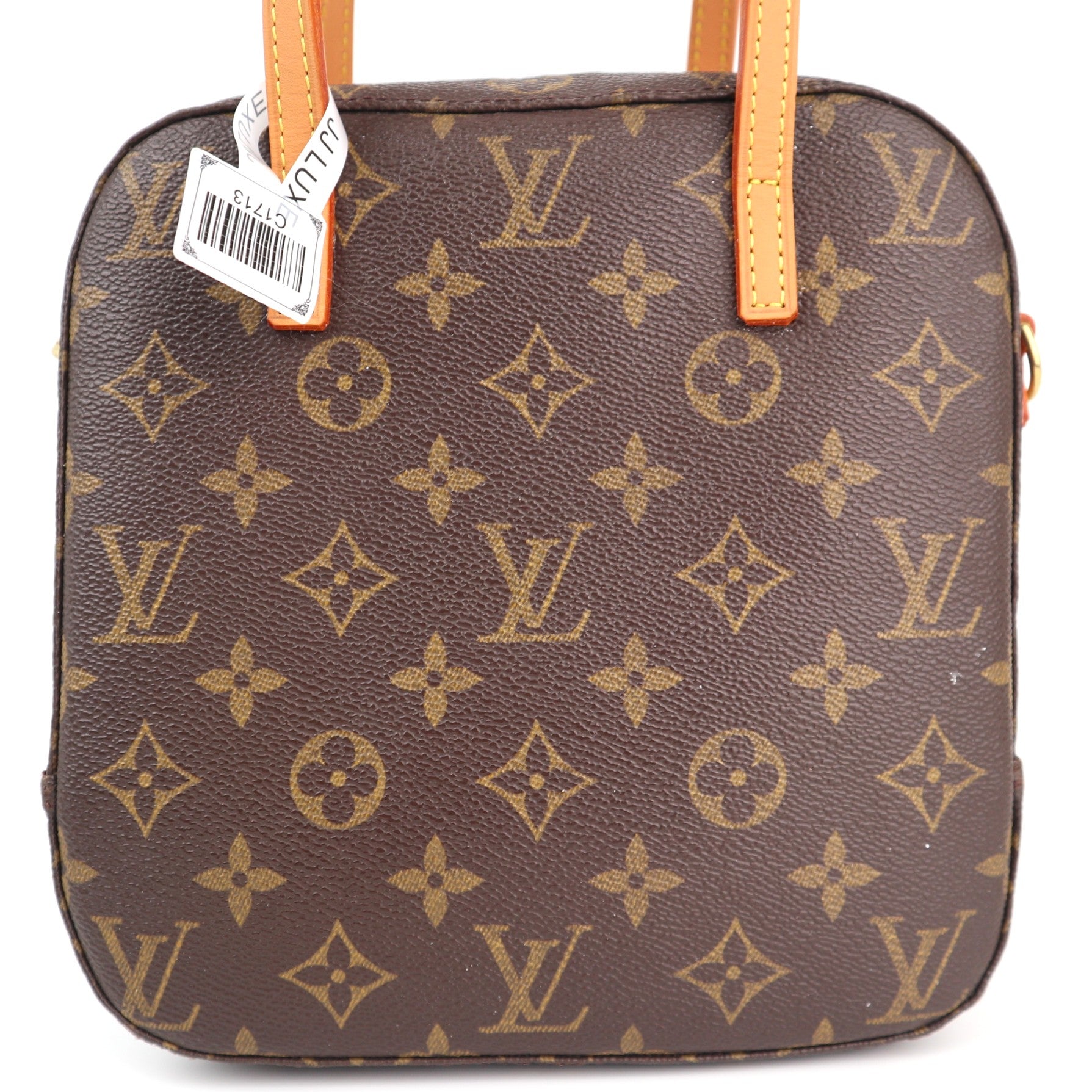 Louis Vuitton Monogram Spontini Shoulder Bag C1713R | Pre-Owned Excellent Brown Monogram Canvas