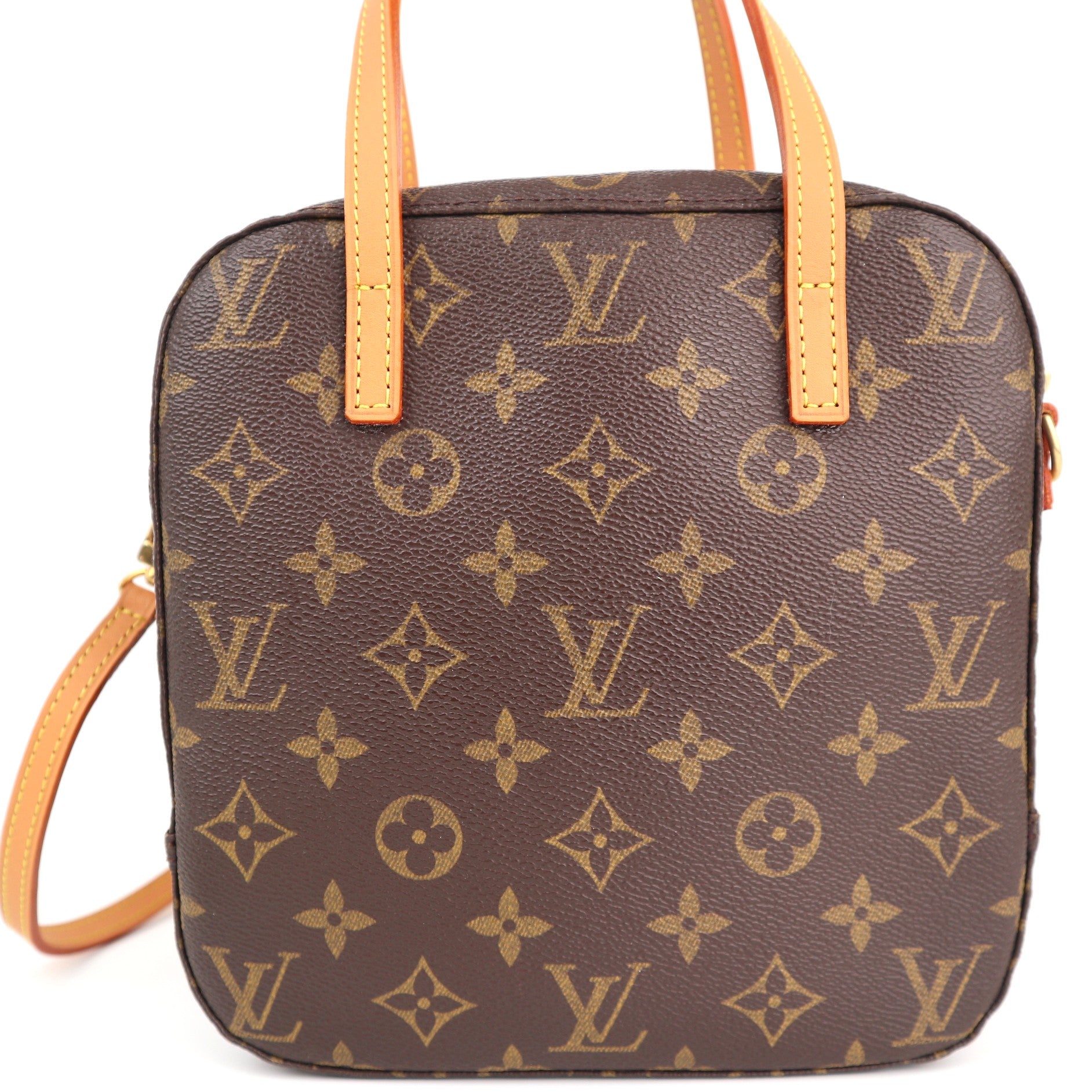 Louis Vuitton Monogram Spontini Shoulder Bag C1713R | Pre-Owned Excellent Brown Monogram Canvas