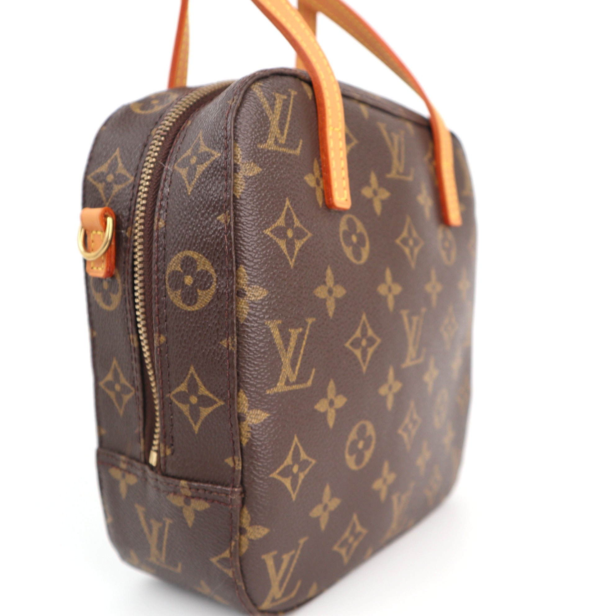 Louis Vuitton Monogram Spontini Shoulder Bag C1713R | Pre-Owned Excellent Brown Monogram Canvas