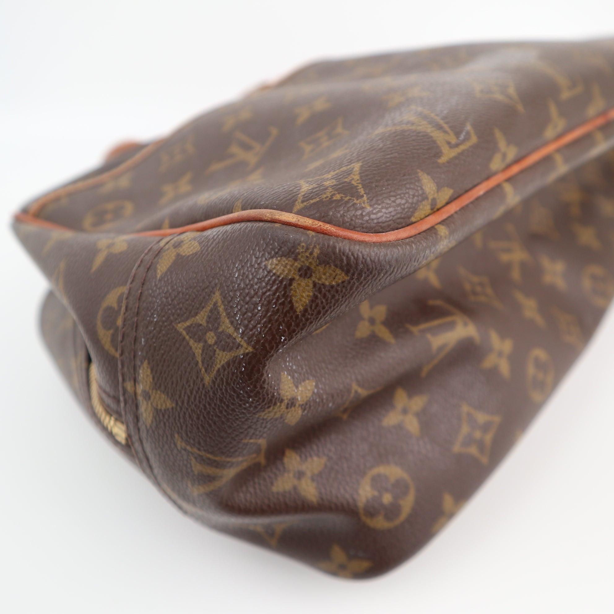Louis Vuitton Monogram Deauville Shoulder Bag C1714 | Pre-Owned Very Good Brown Monogram Canvas