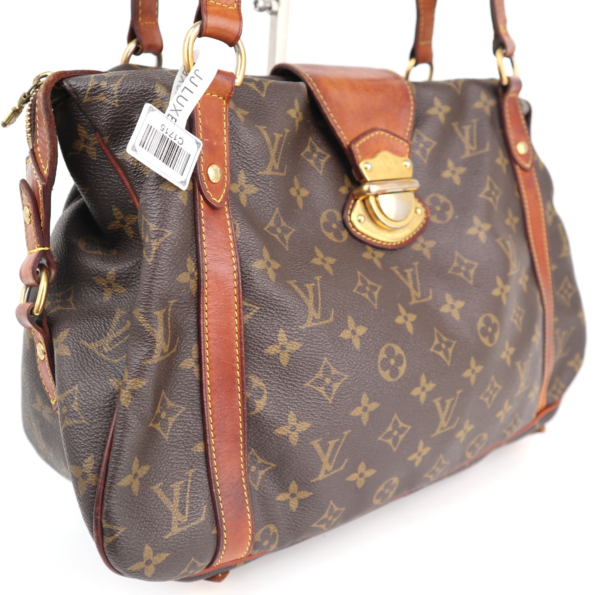Louis Vuitton Monogram Stresa PM Shoulder Bag C1715 | Pre-Owned Good Brown Monogram Canvas