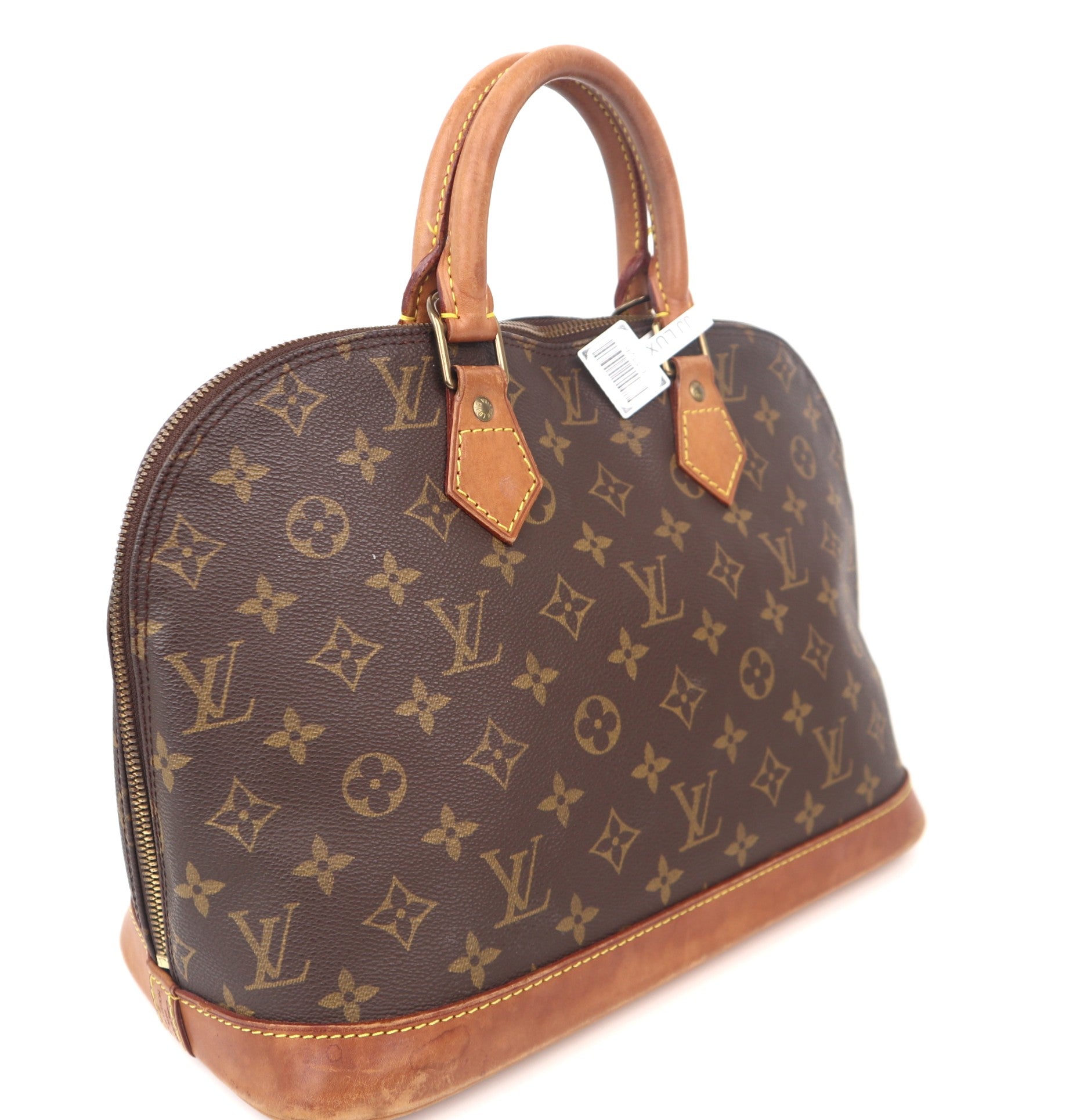 C1126 Louis Vuitton Monogram Canvas Alma MM Bag-Pre Owned