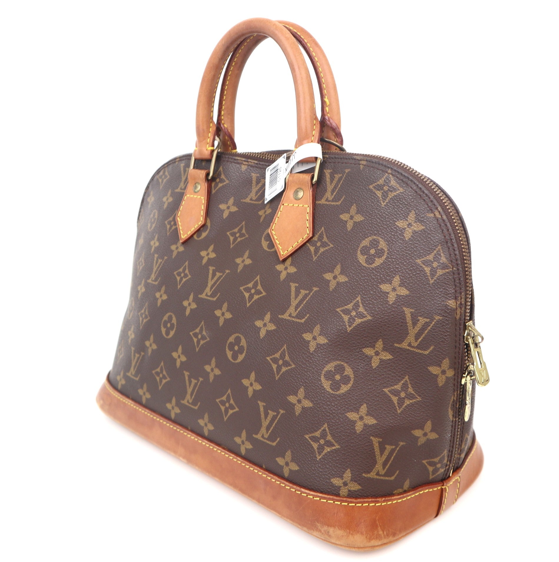 C1126 Louis Vuitton Monogram Canvas Alma MM Bag-Pre Owned