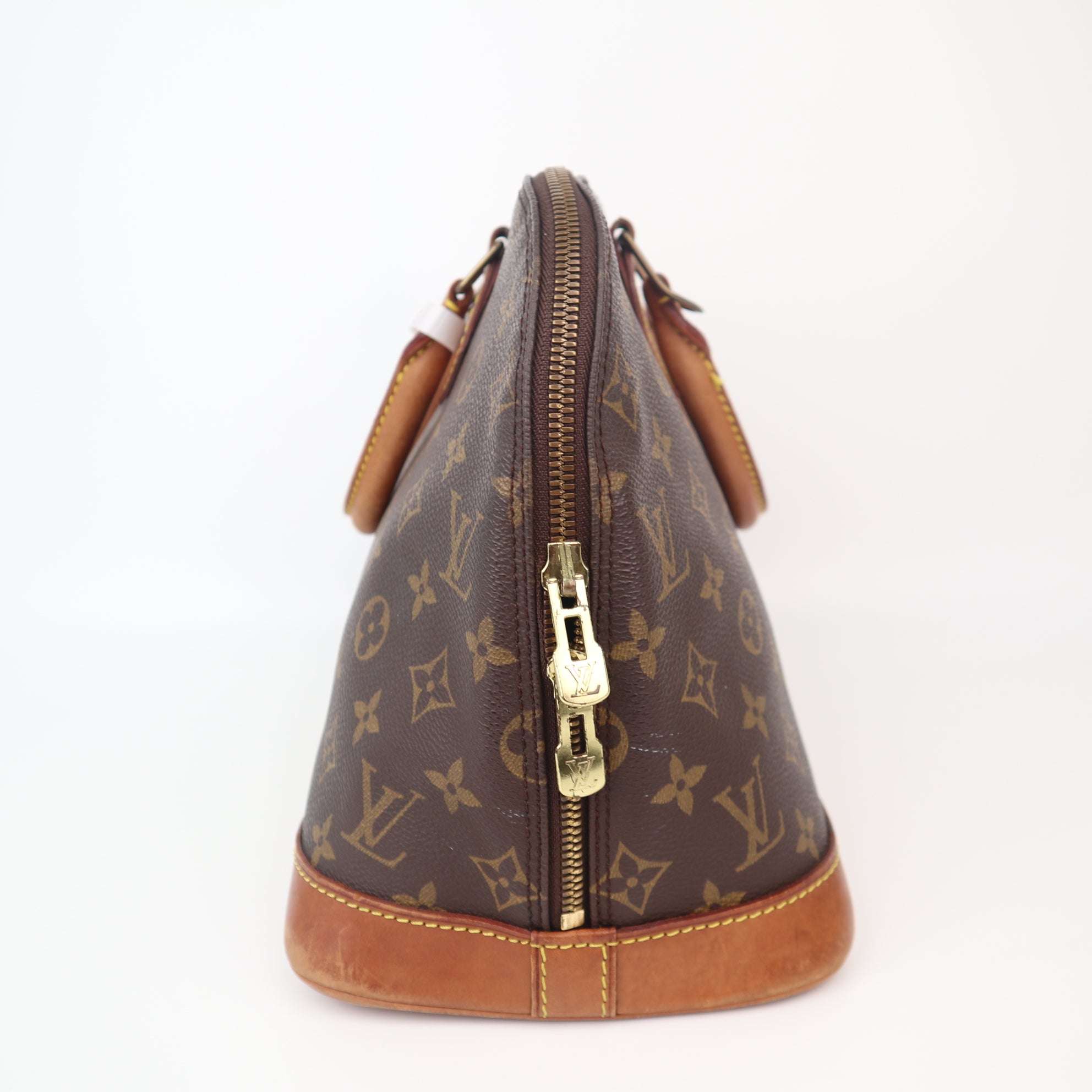 C1126 Louis Vuitton Monogram Canvas Alma MM Bag-Pre Owned