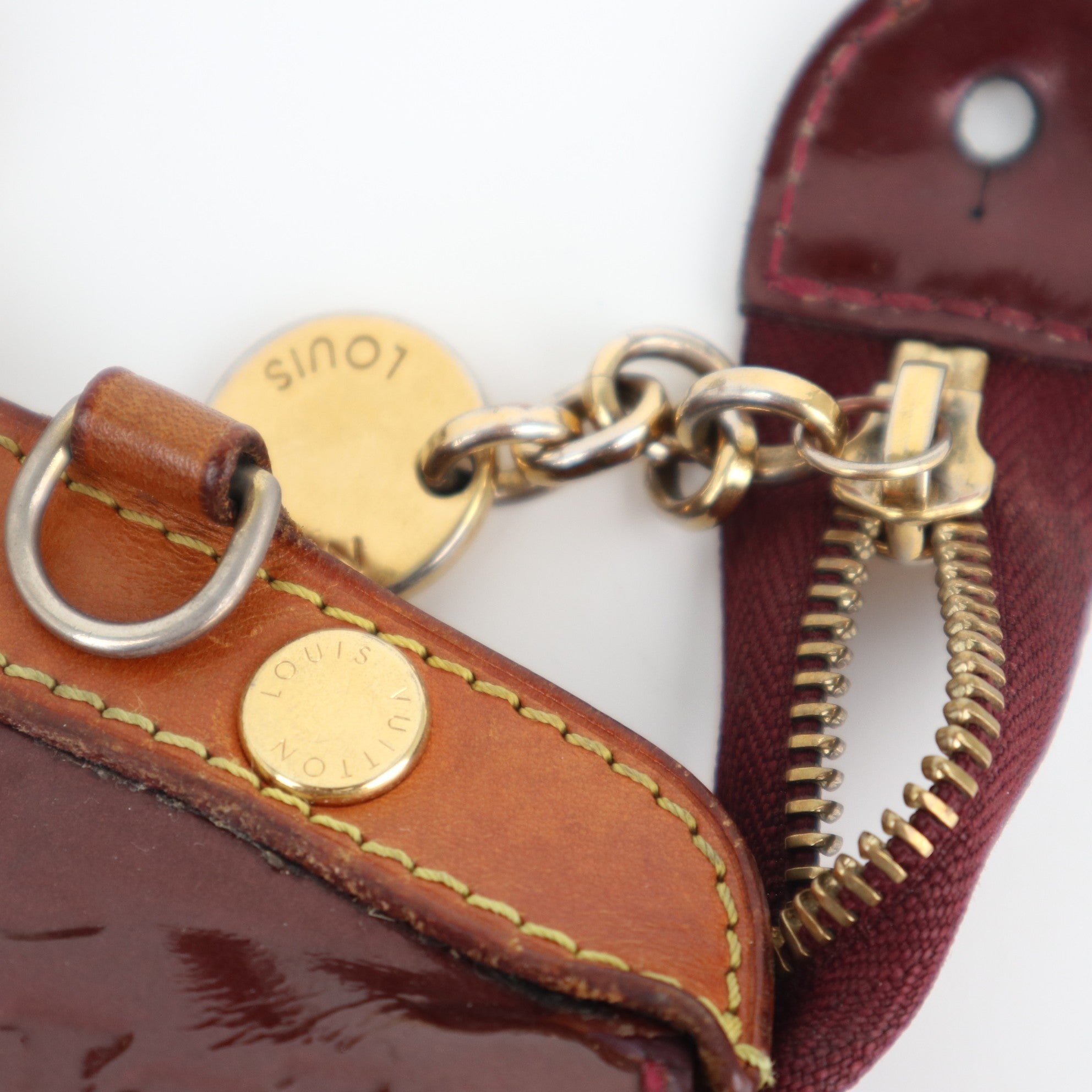 Louis Vuitton Monogram Brea Vernis MM Shoulder Bag C1718 | Pre-Owned Good Brown Monogram Canvas