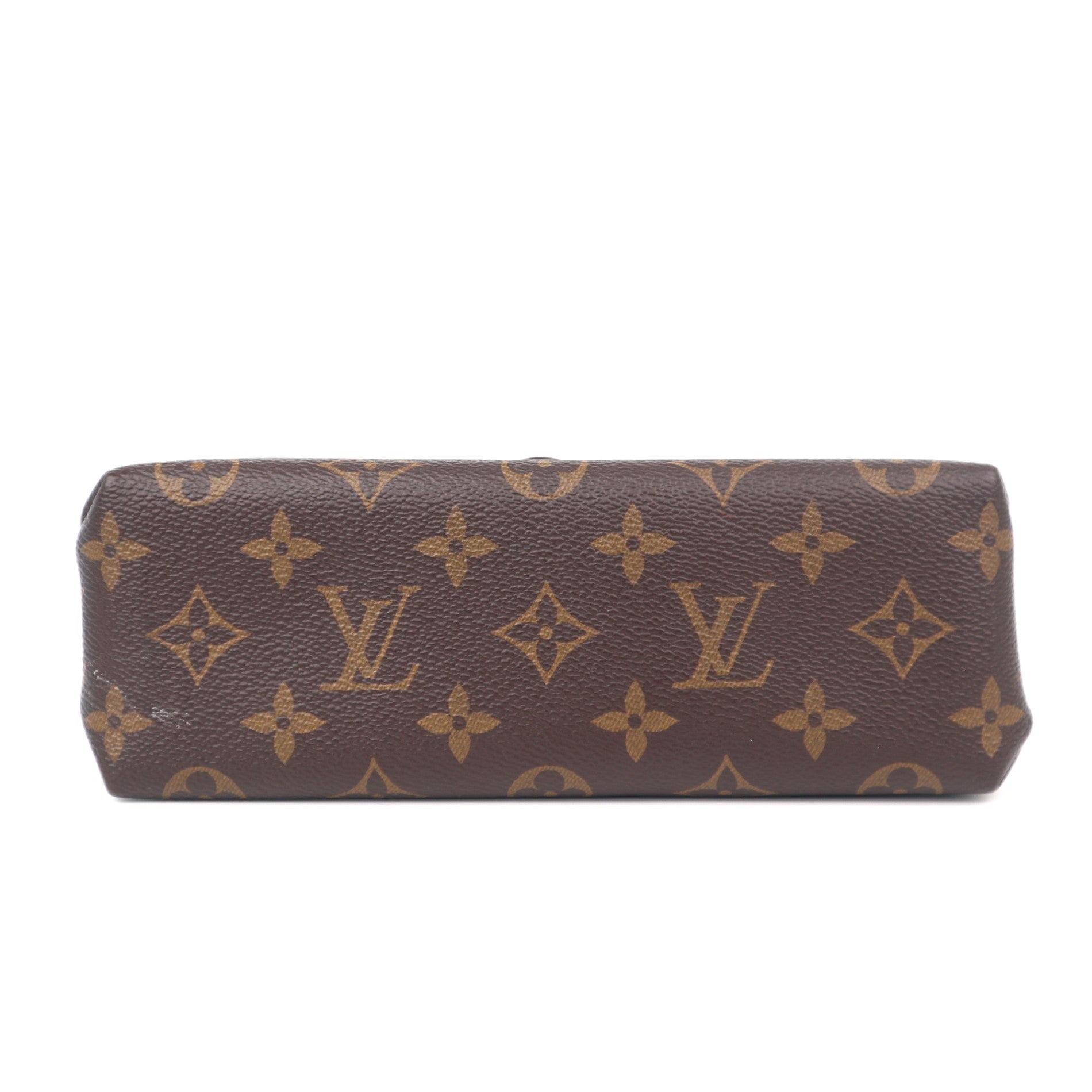 C1127 Louis Vuitton Locky Handbag Monogram Canvas with Leather BB satchel-Pre Owned