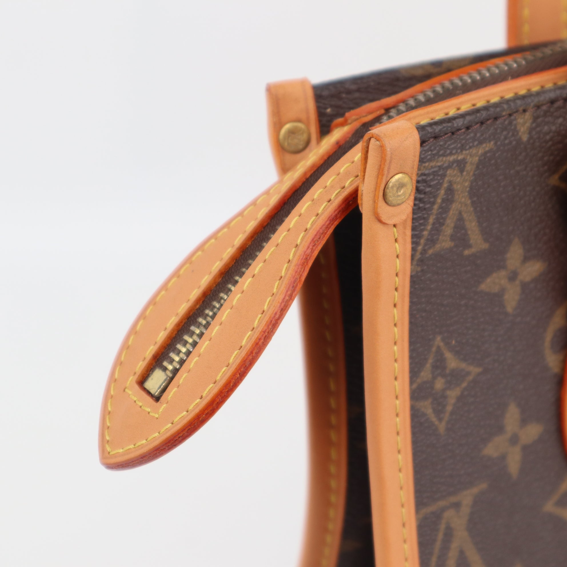 Louis Vuitton Monogram Popincourt Haut Shoulder Bag C1722R | Pre-Owned Excellent Brown Monogram Canvas