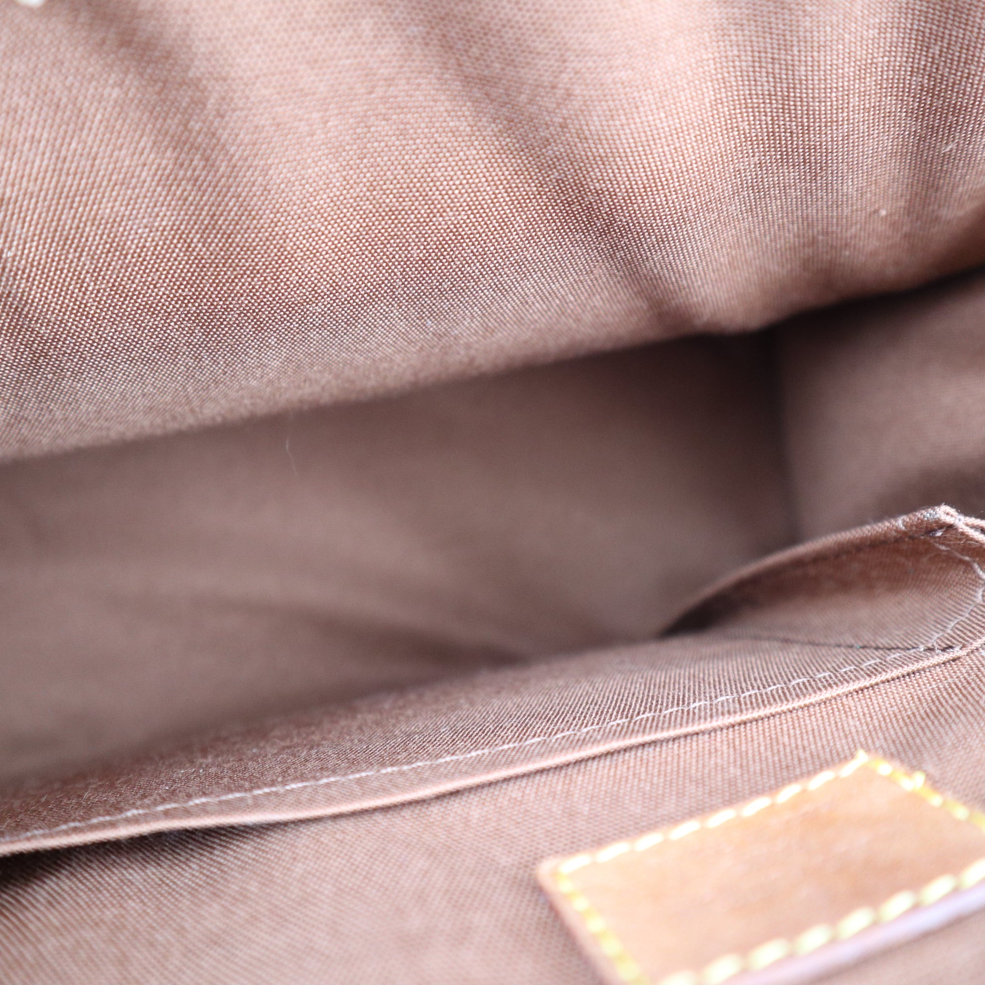 Louis Vuitton Monogram Popincourt Haut Shoulder Bag C1722R | Pre-Owned Excellent Brown Monogram Canvas