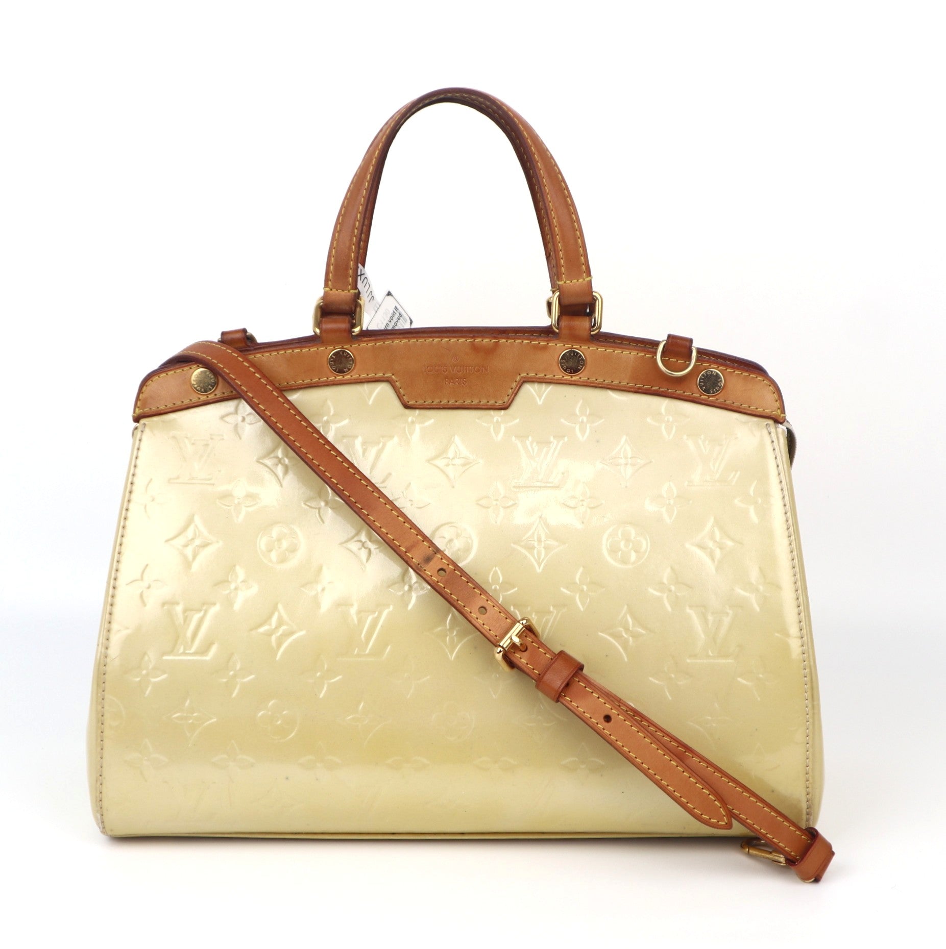 C1130 Louis Vuitton Vernis Leather Brea MM Bag - Pre Owned