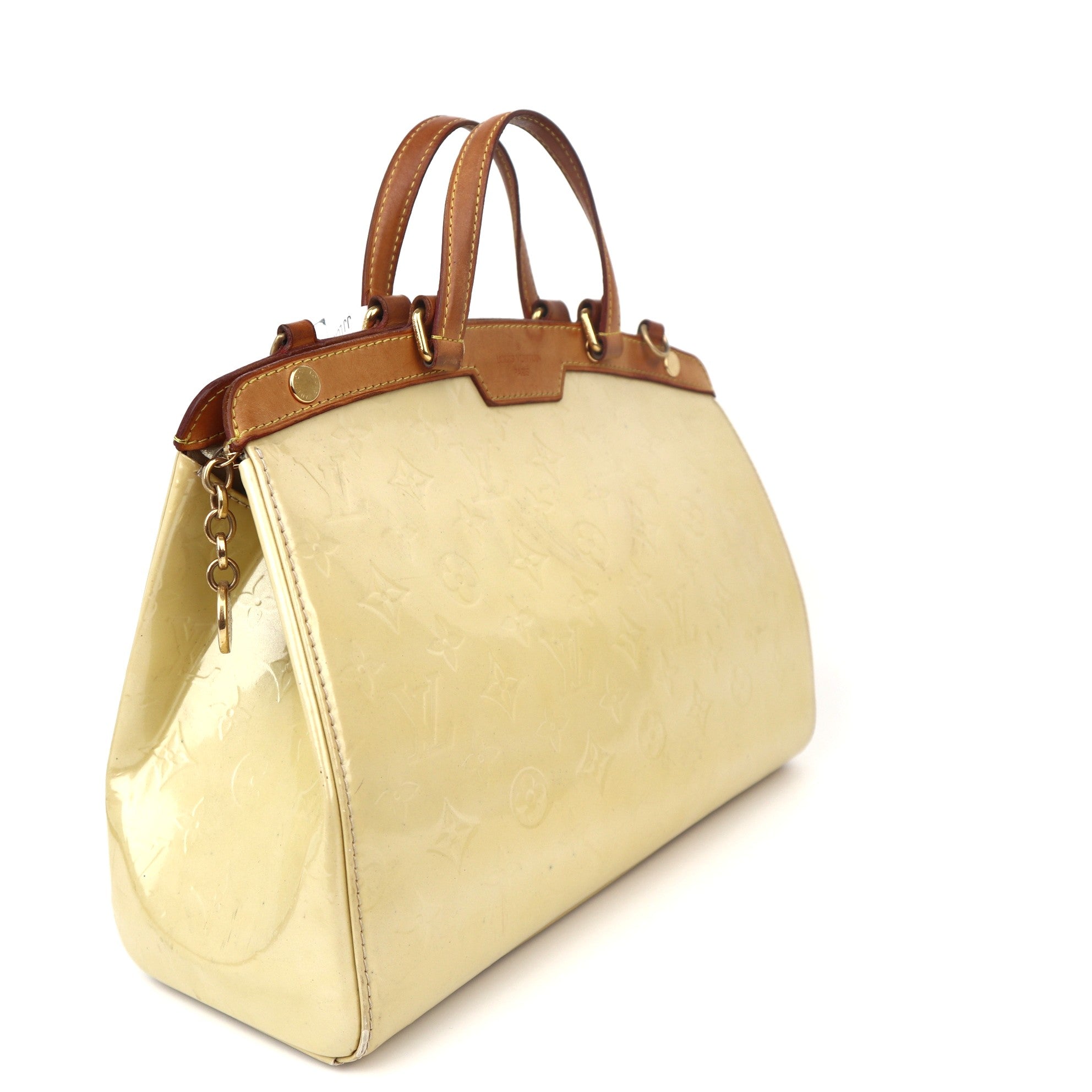 C1130 Louis Vuitton Vernis Leather Brea MM Bag - Pre Owned