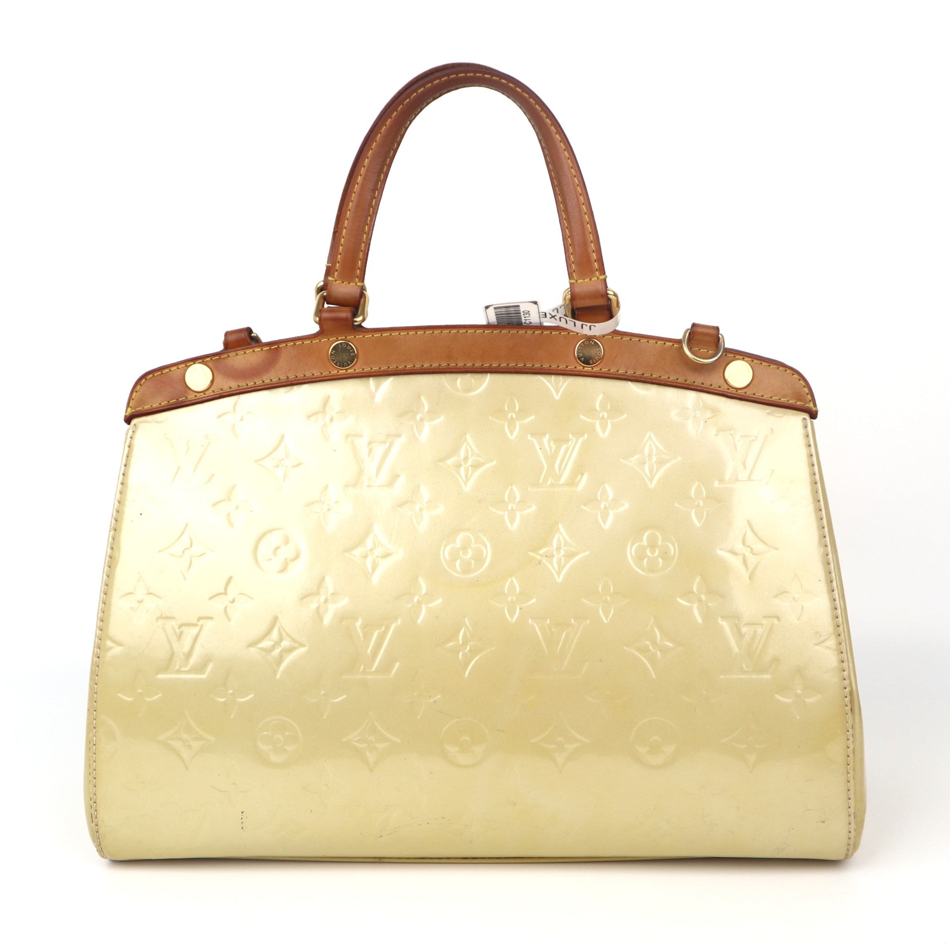C1130 Louis Vuitton Vernis Leather Brea MM Bag - Pre Owned