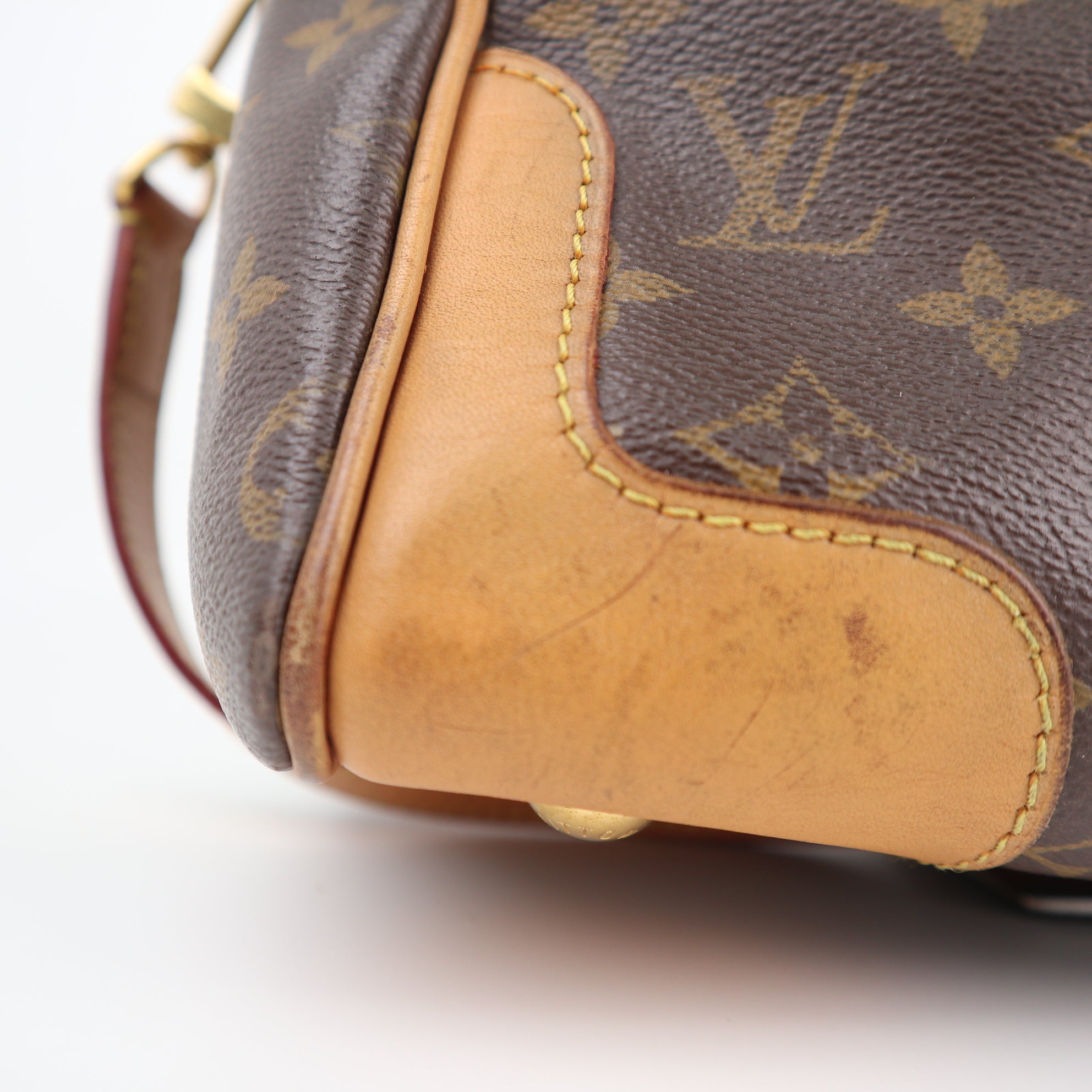 Louis Vuitton Monogram Canvas Retiro NM Shoulder Bag C1725 | Pre-Owned Good Brown Monogram Canvas