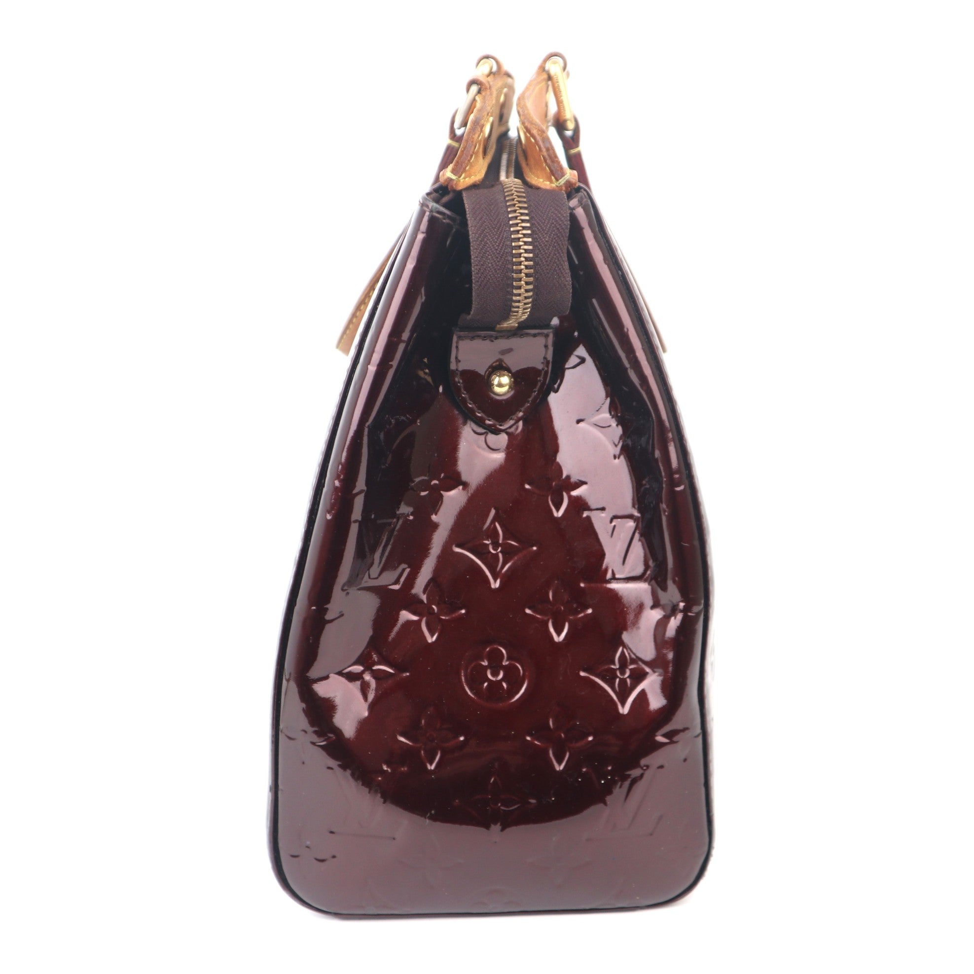 C1131 Louis Vuitton Monogram Vernis Brea GM Bag-Pre Owned