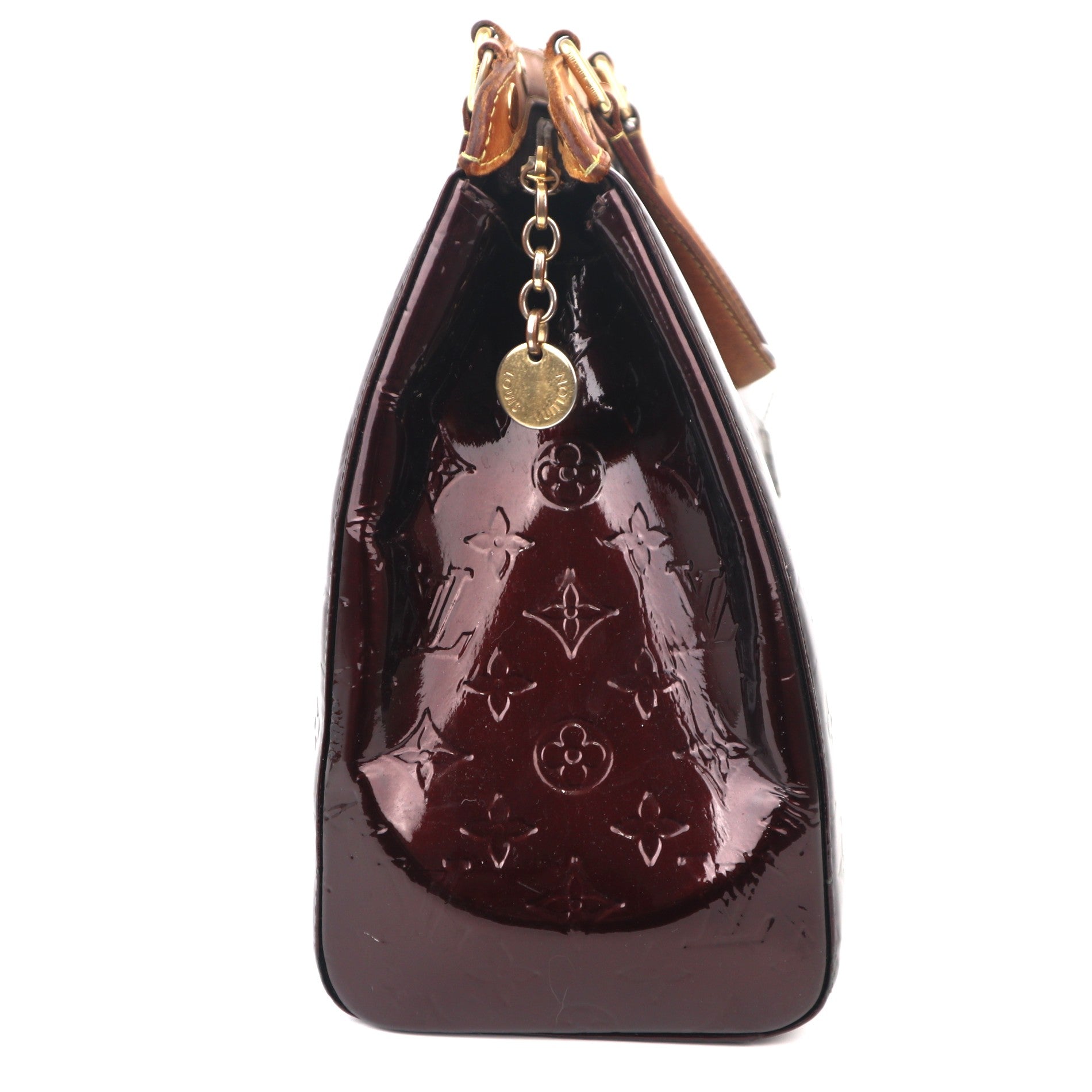C1131 Louis Vuitton Monogram Vernis Brea GM Bag-Pre Owned