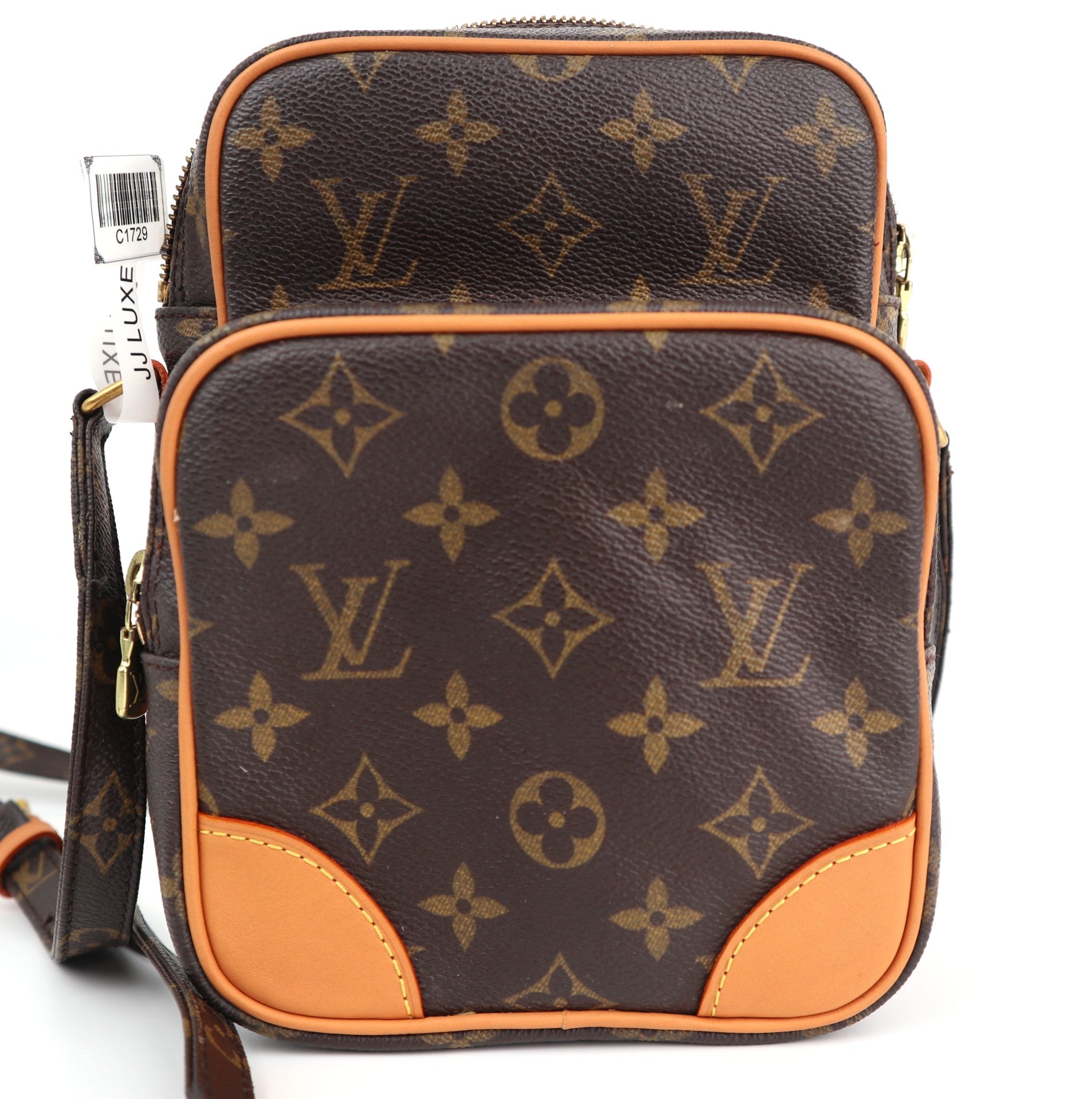 Louis Vuitton Monogram canvas Amazone Shoulder Bag C1729R | Pre-Owned Excellent Brown Monogram Canvas