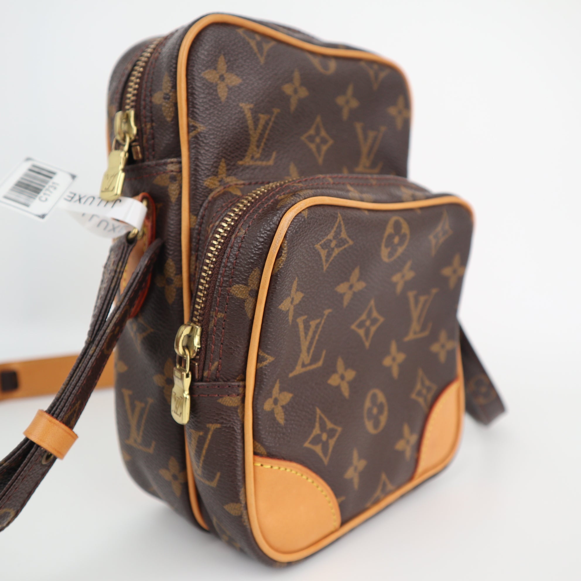 Louis Vuitton Monogram canvas Amazone Shoulder Bag C1731R | Pre-Owned Excellent Brown Monogram Canvas