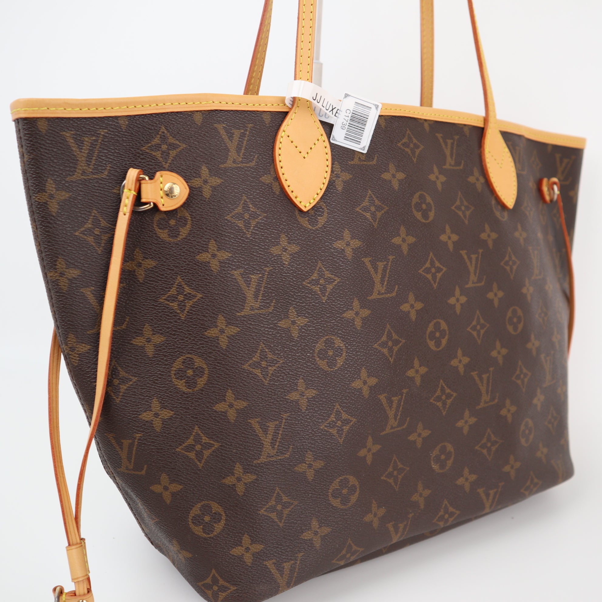 Louis Vuitton Monogram Canvas Neverfull MM Shoulder Bag C1739R | Pre-Owned Excellent Brown Monogram Canvas